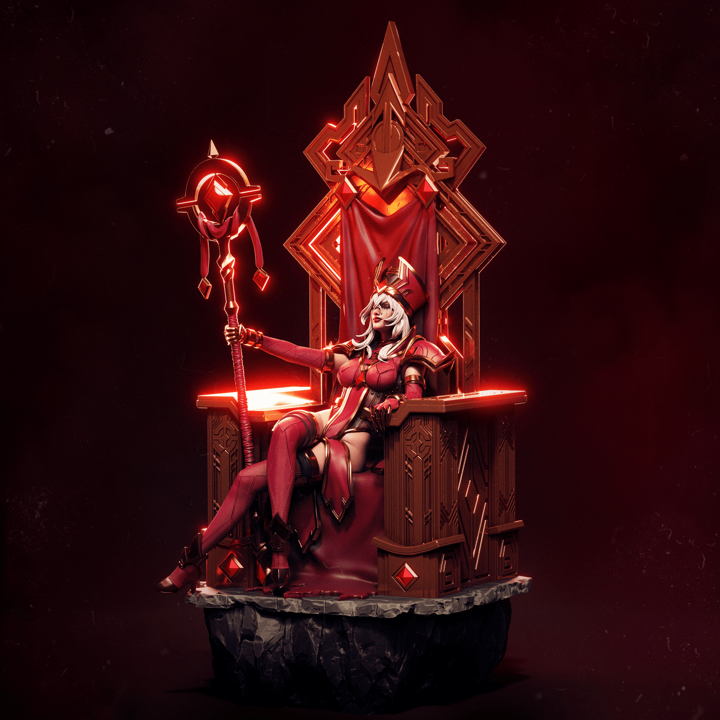 Sally Whitemane - CA 3D Studios - Dark Forge Arts