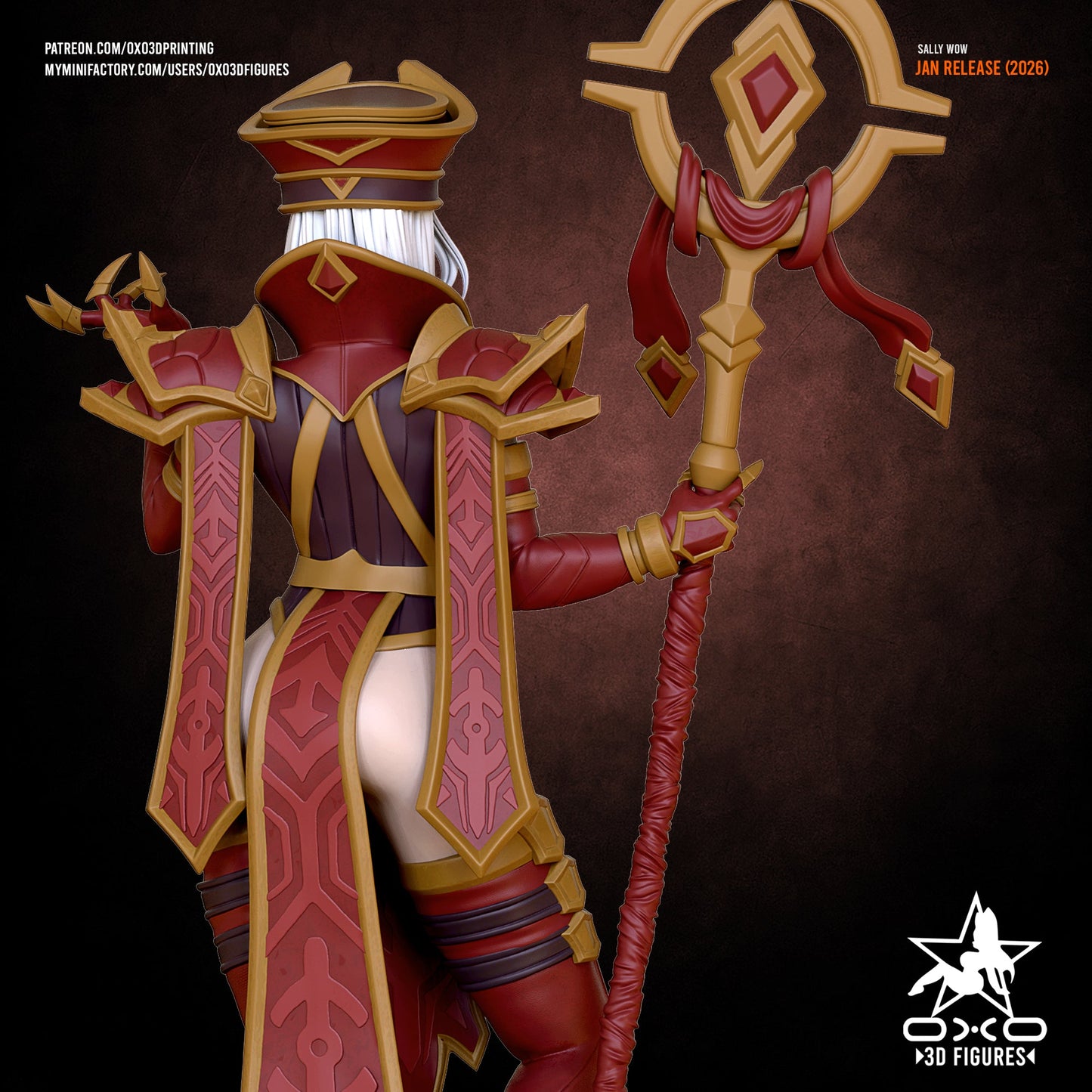 Sally Whitemane - OXO3D - Dark Forge Arts