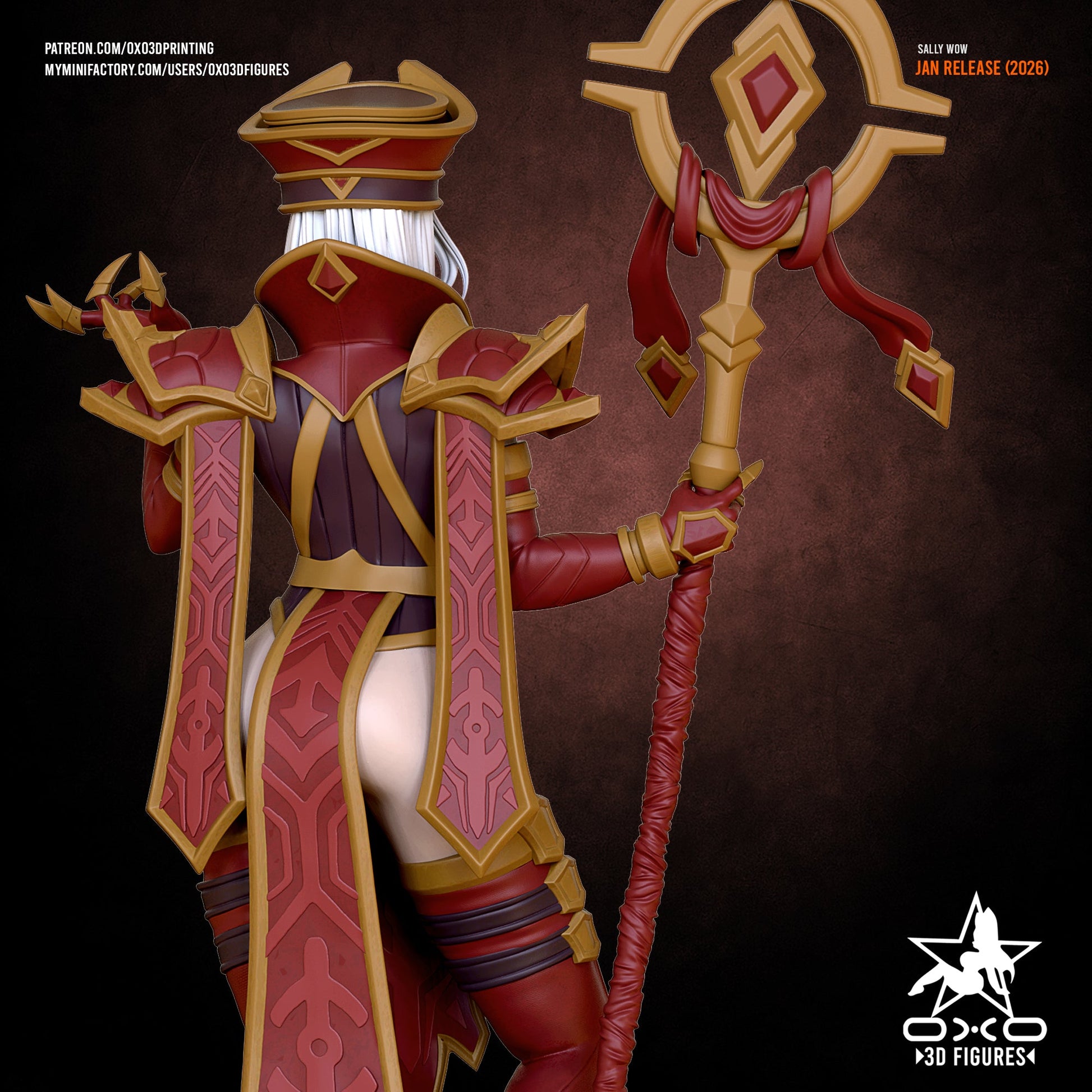 Sally Whitemane - OXO3D - Dark Forge Arts
