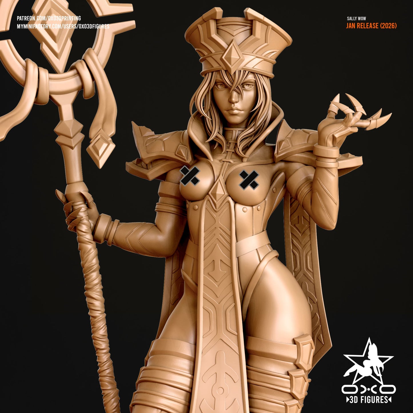 Sally Whitemane - OXO3D - Dark Forge Arts