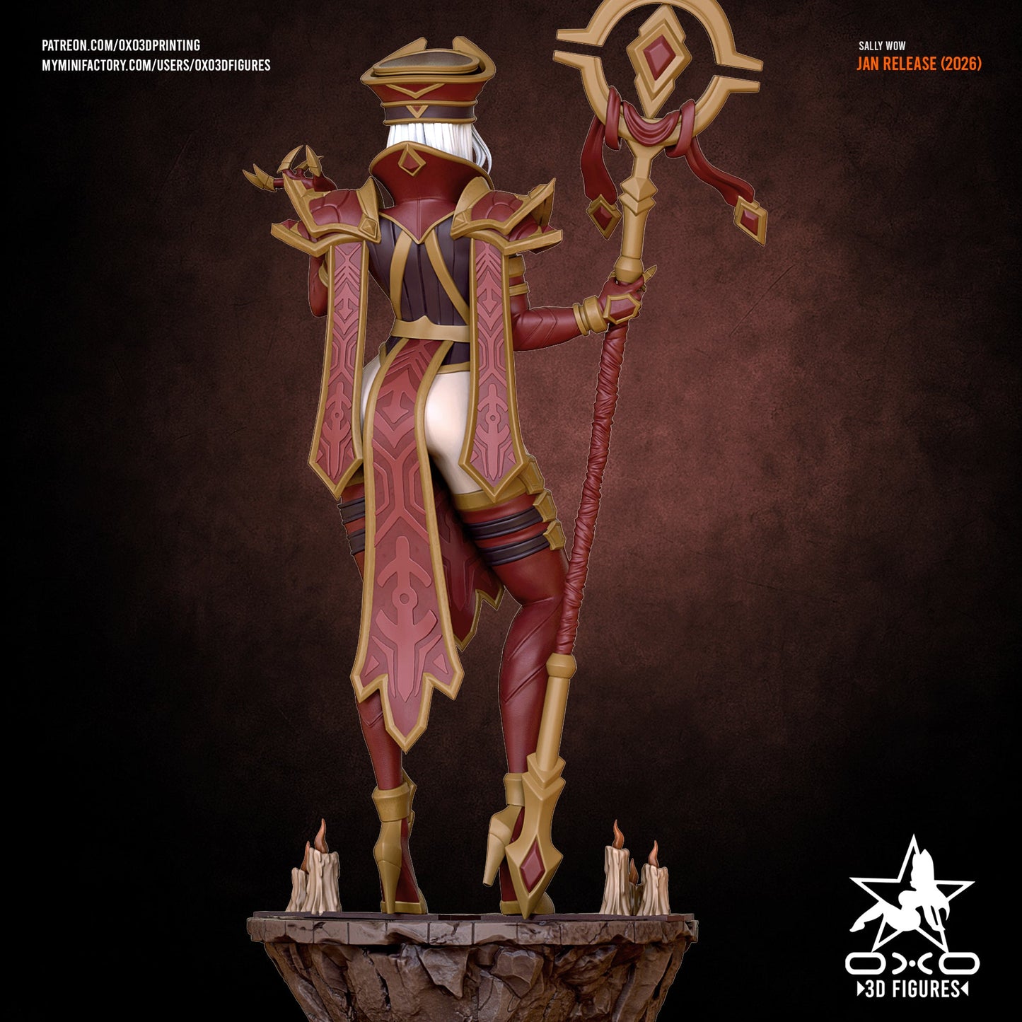 Sally Whitemane - OXO3D - Dark Forge Arts