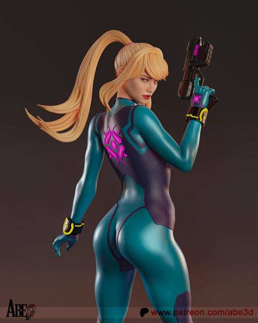 Samus Aran - Abe3D - Dark Forge Arts