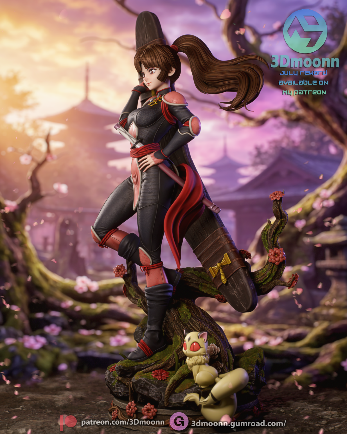 Sango - 3DMoonn - Dark Forge Arts