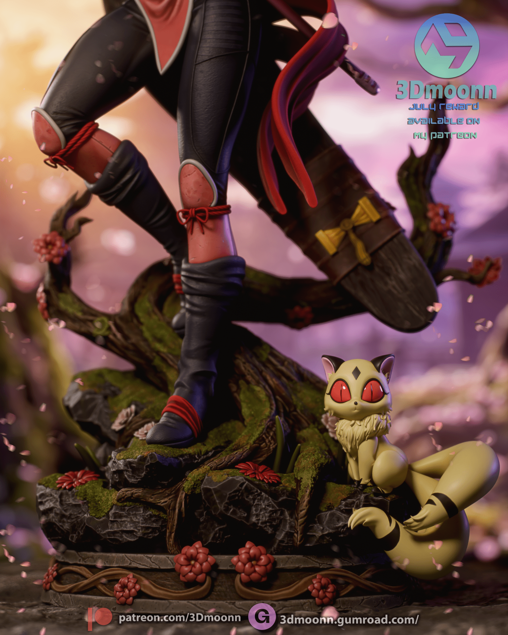 Sango - 3DMoonn - Dark Forge Arts