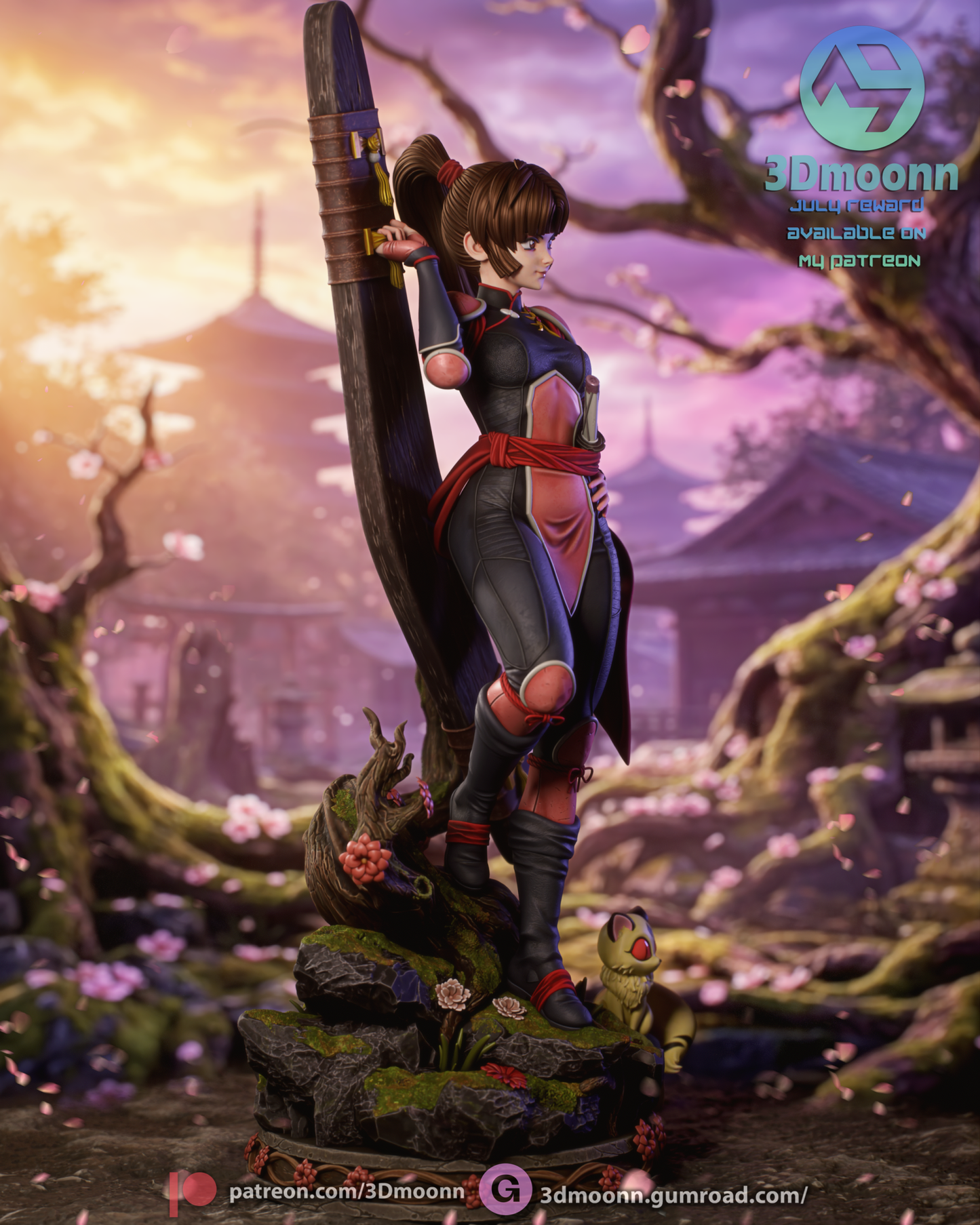 Sango - 3DMoonn - Dark Forge Arts