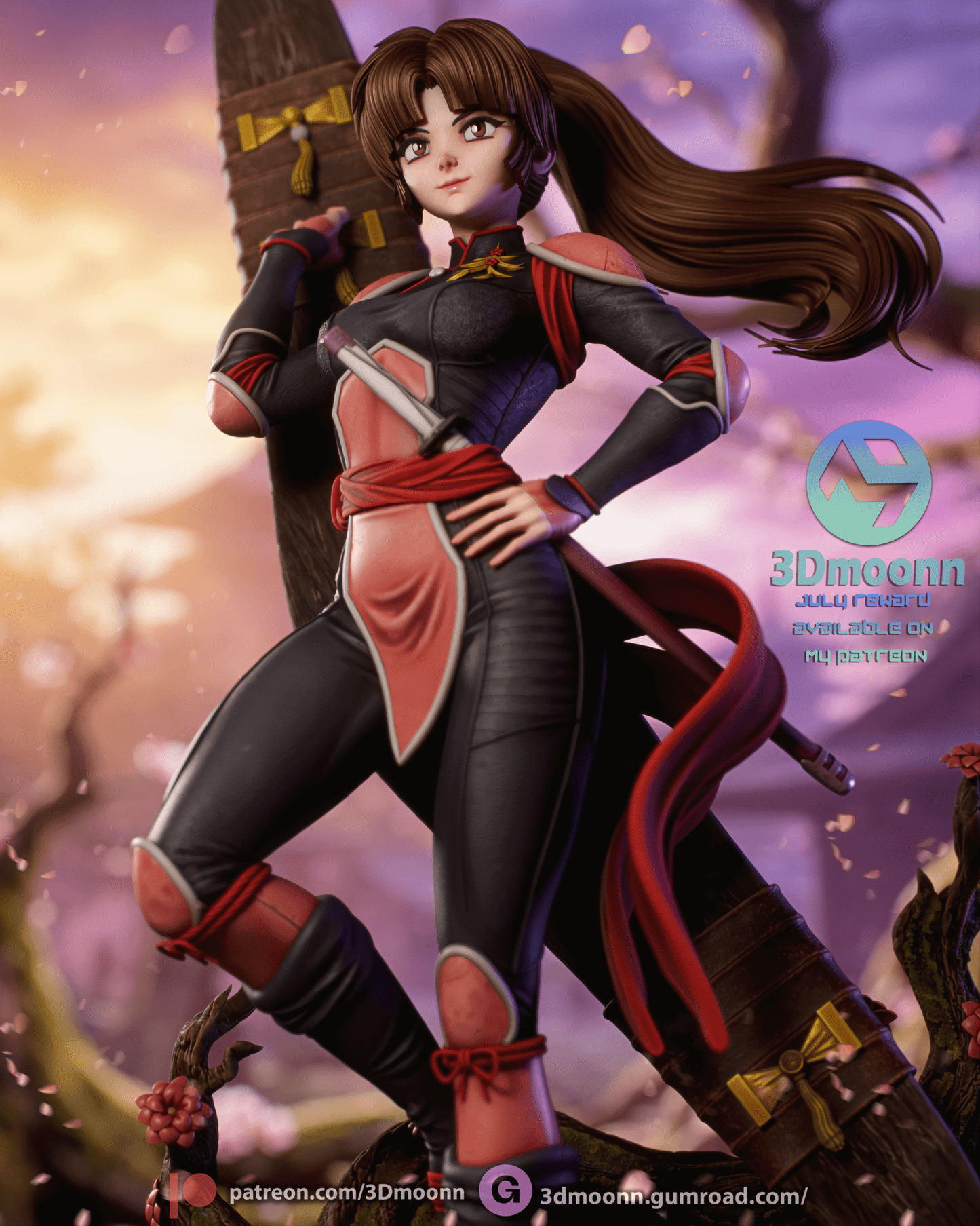 Sango - 3DMoonn - Dark Forge Arts