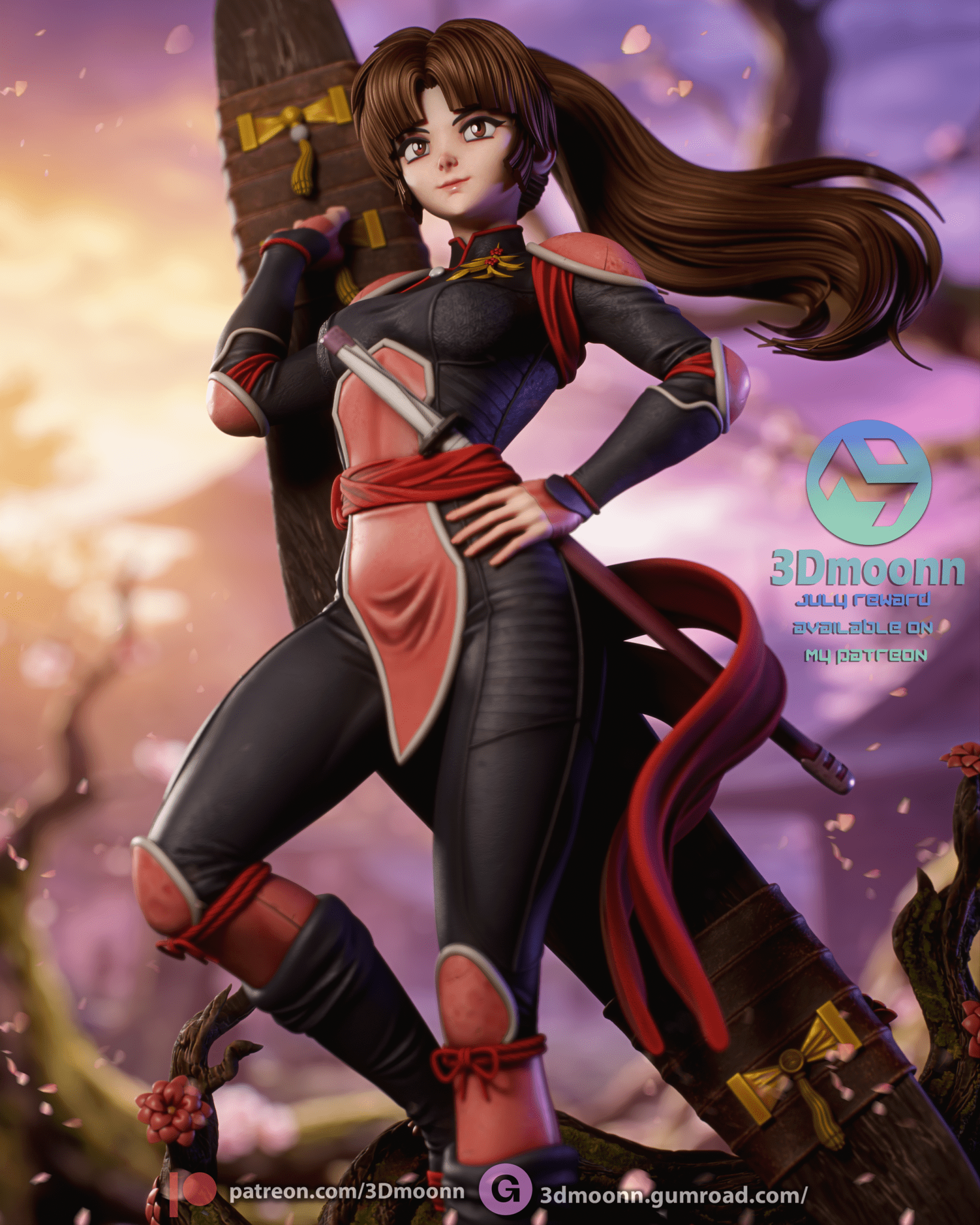 Sango - 3DMoonn - Dark Forge Arts