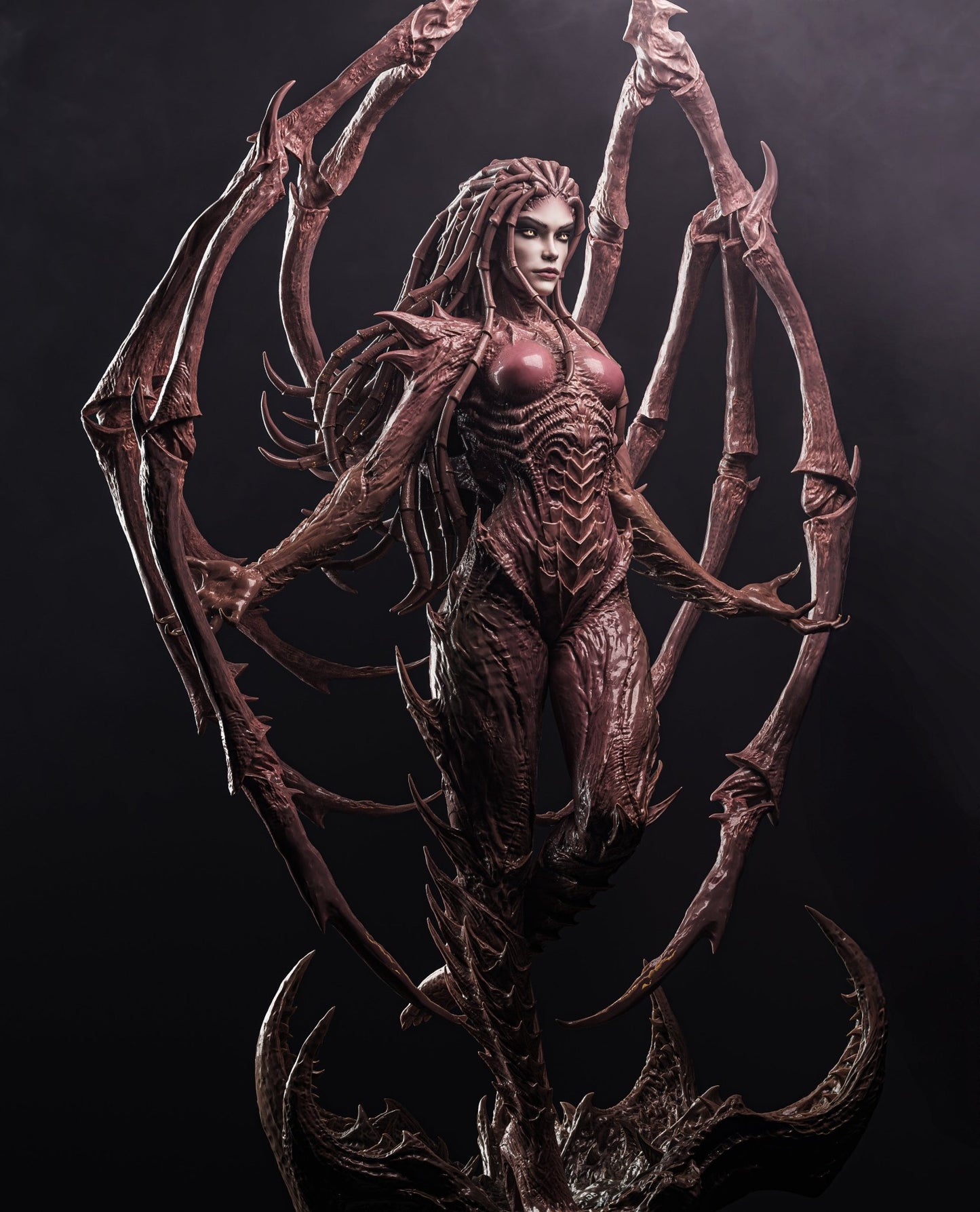 Sarah Kerrigan - CA 3D Studios - Dark Forge Arts