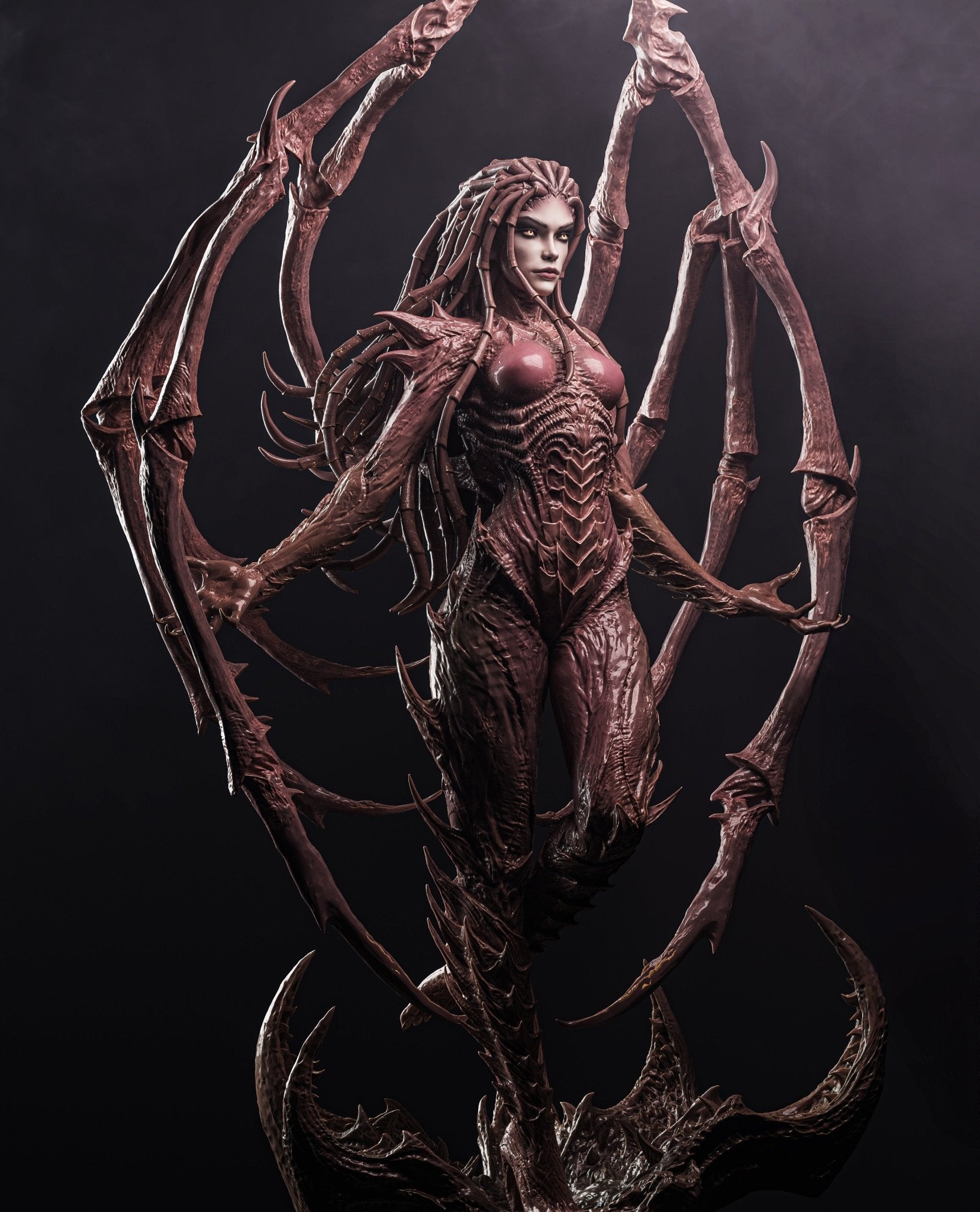 Sarah Kerrigan - CA 3D Studios - Dark Forge Arts