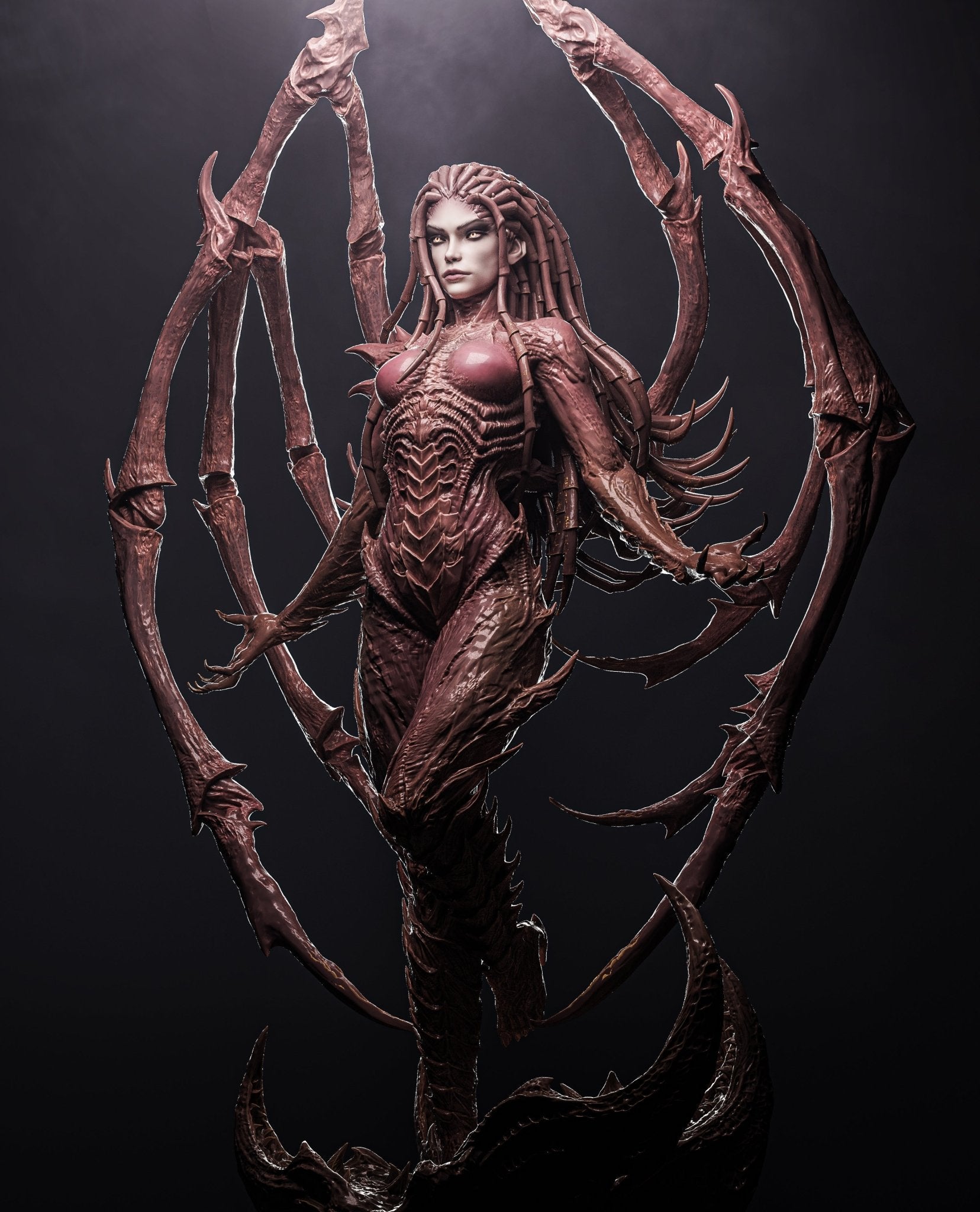 Sarah Kerrigan - CA 3D Studios - Dark Forge Arts