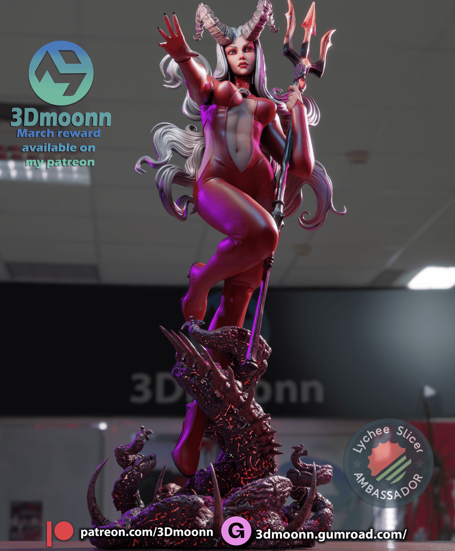 Satana - 3DMoonn - Dark Forge Arts