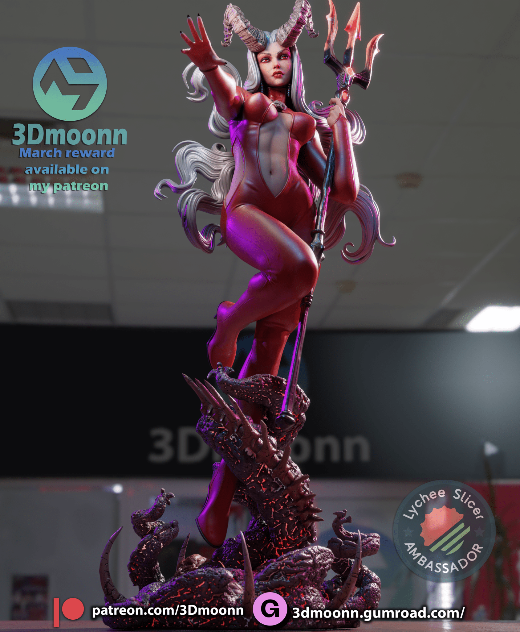 Satana - 3DMoonn - Dark Forge Arts
