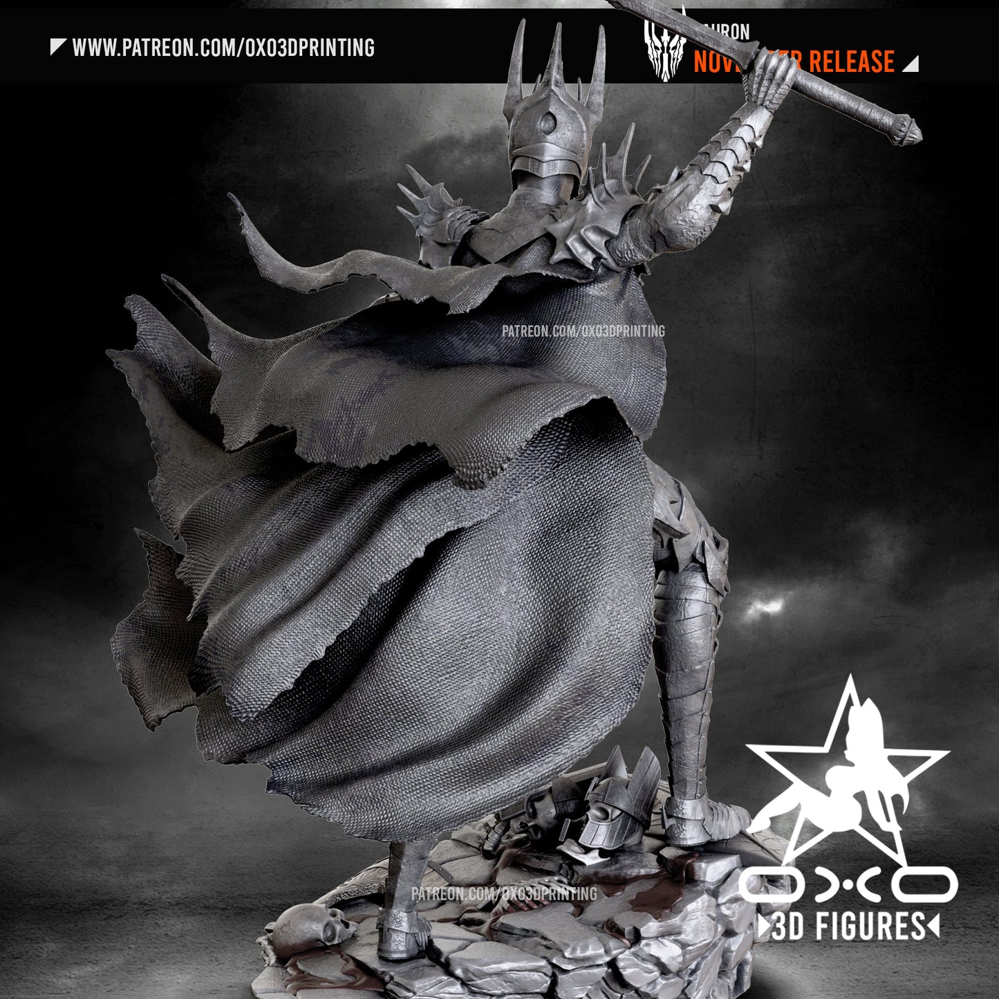 Sauron - OXO3D - Dark Forge Arts