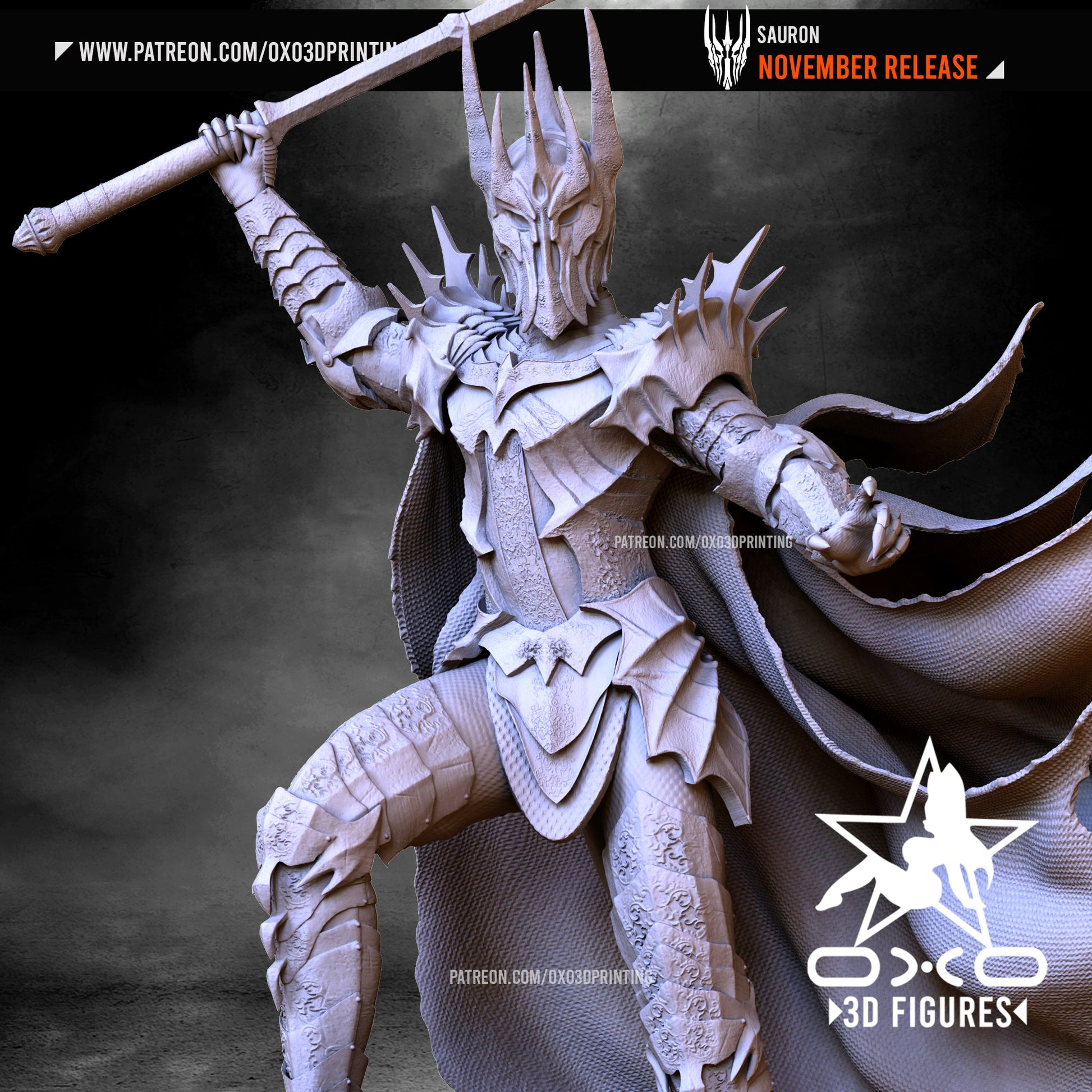 Sauron - OXO3D - Dark Forge Arts