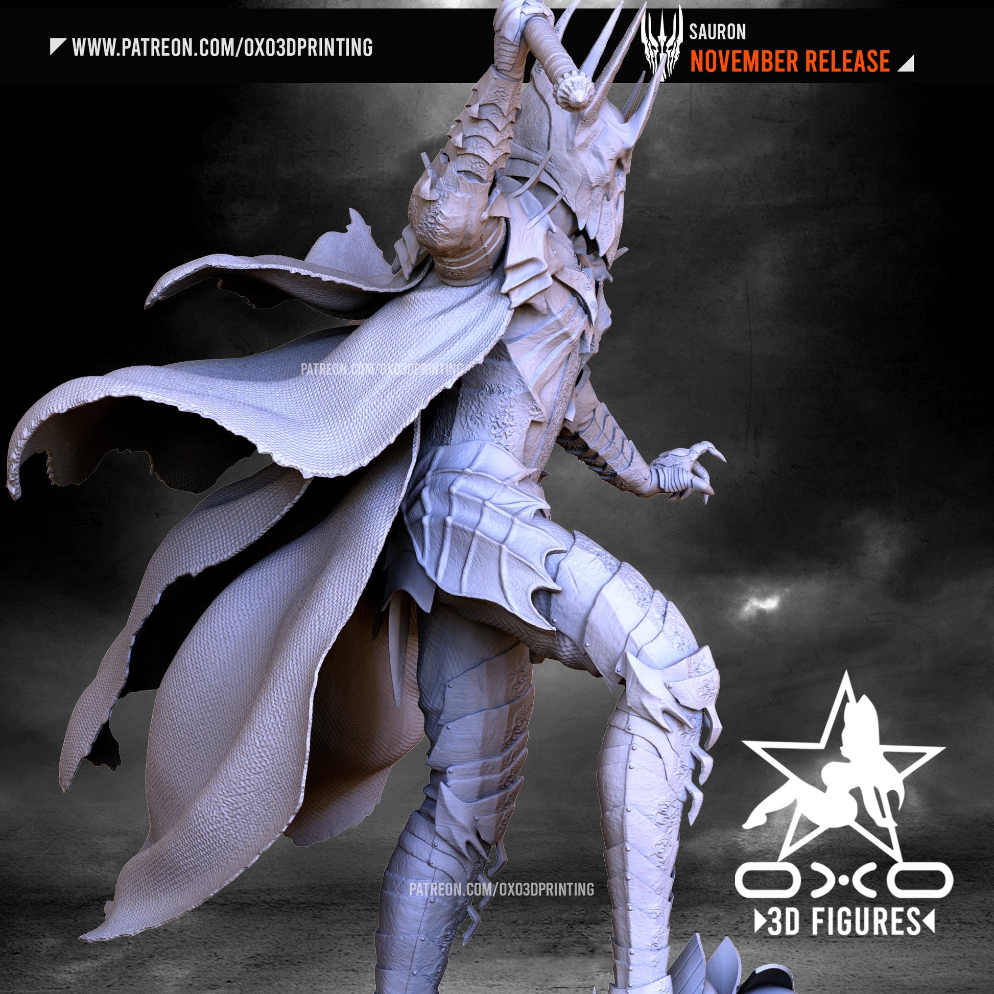 Sauron - OXO3D - Dark Forge Arts