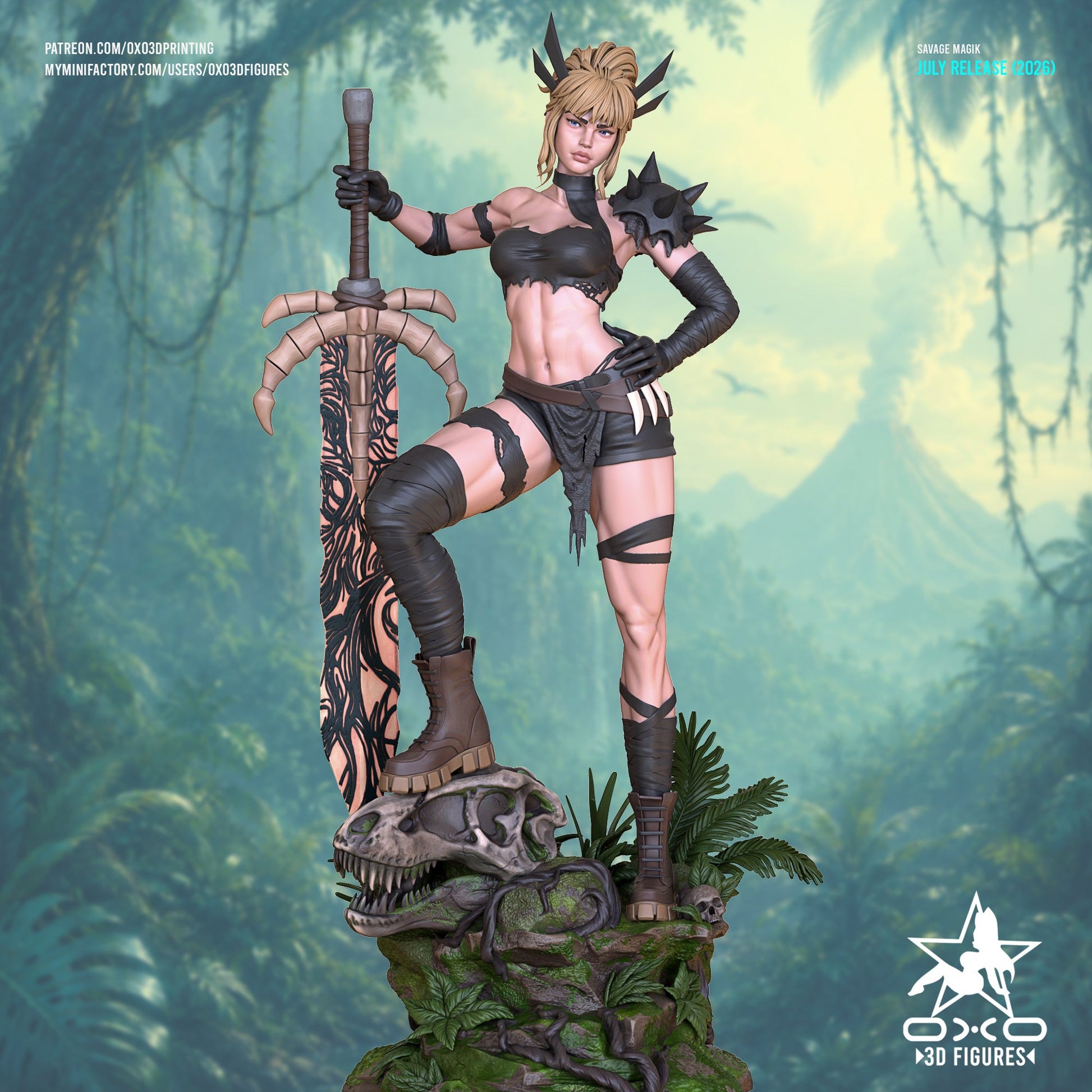 Savage Magik - OXO3D - Dark Forge Arts