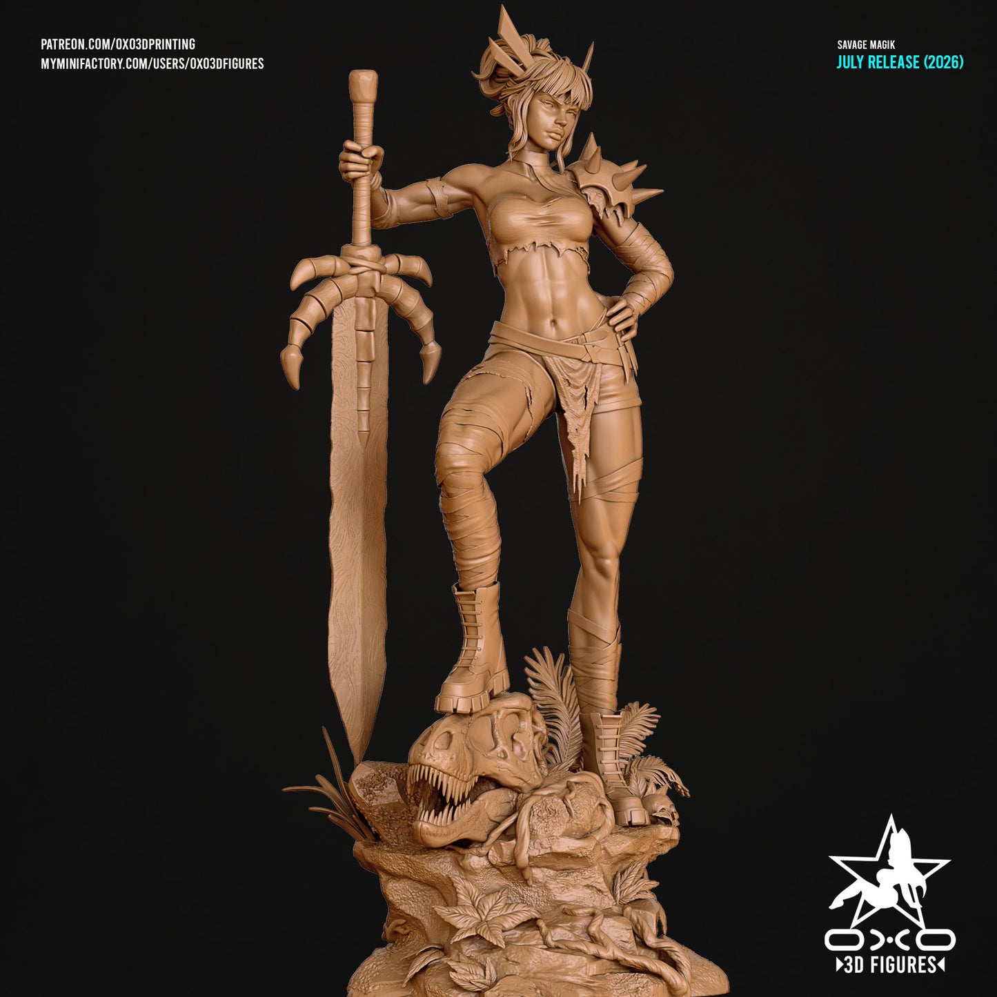 Savage Magik - OXO3D - Dark Forge Arts