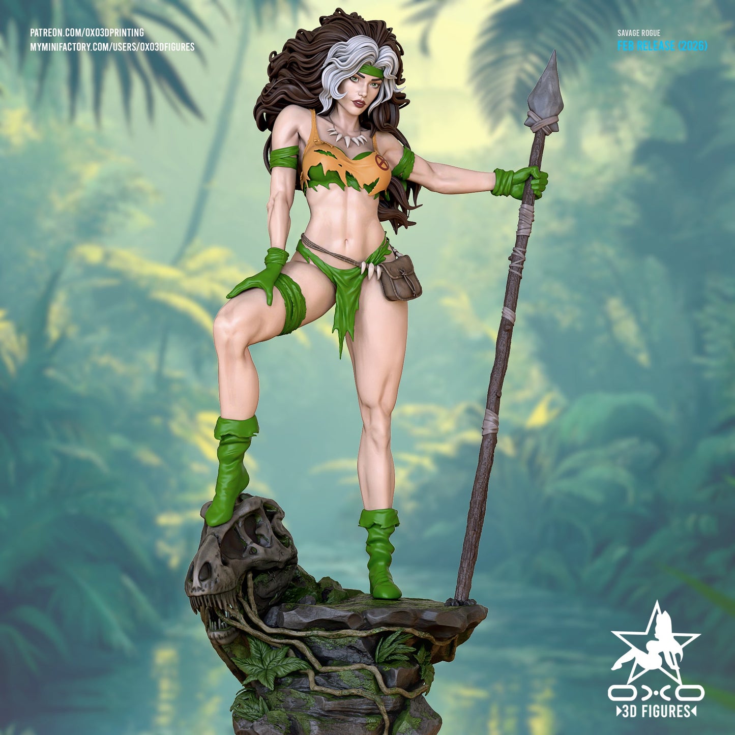Savage Rogue - OXO3D - Dark Forge Arts