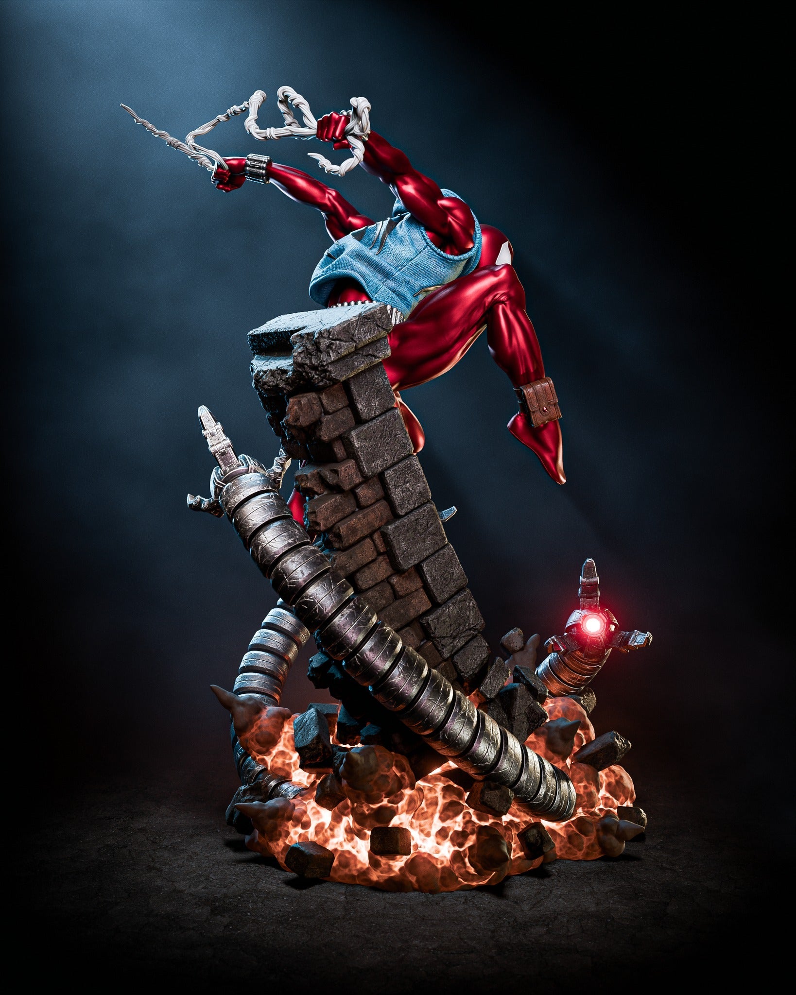 Scarlet Spider - CA 3D Studios - Dark Forge Arts