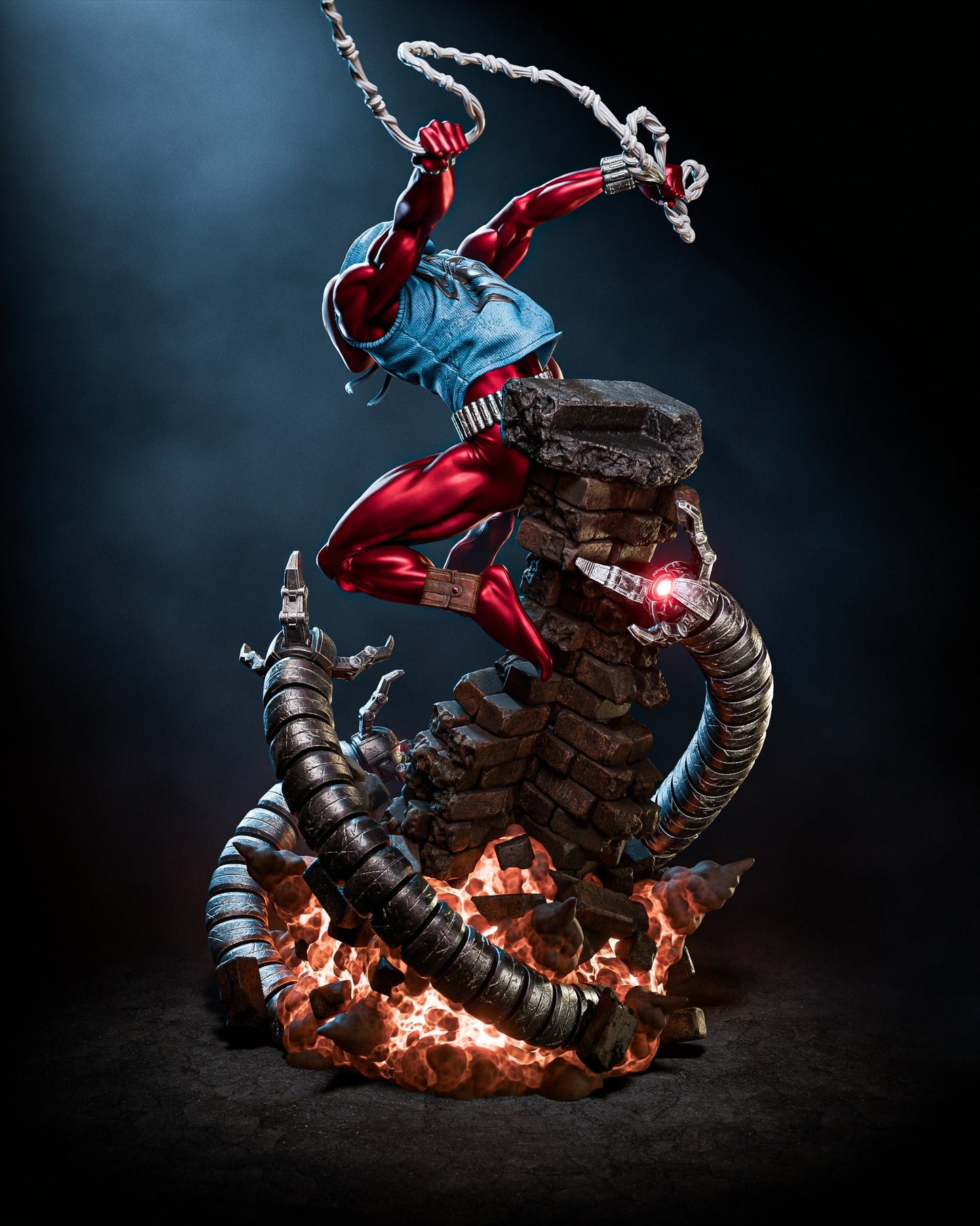 Scarlet Spider - CA 3D Studios - Dark Forge Arts