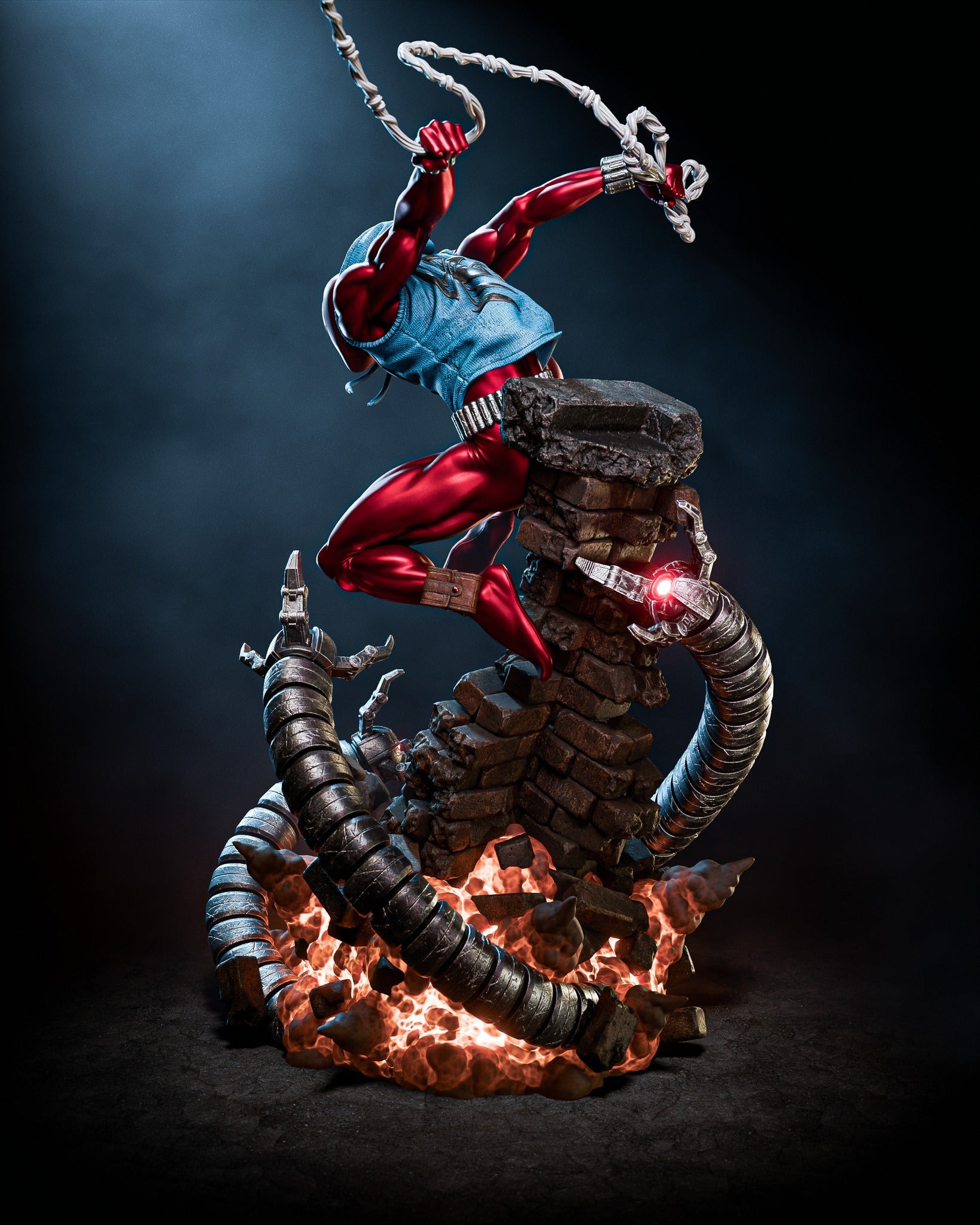 Scarlet Spider - CA 3D Studios - Dark Forge Arts