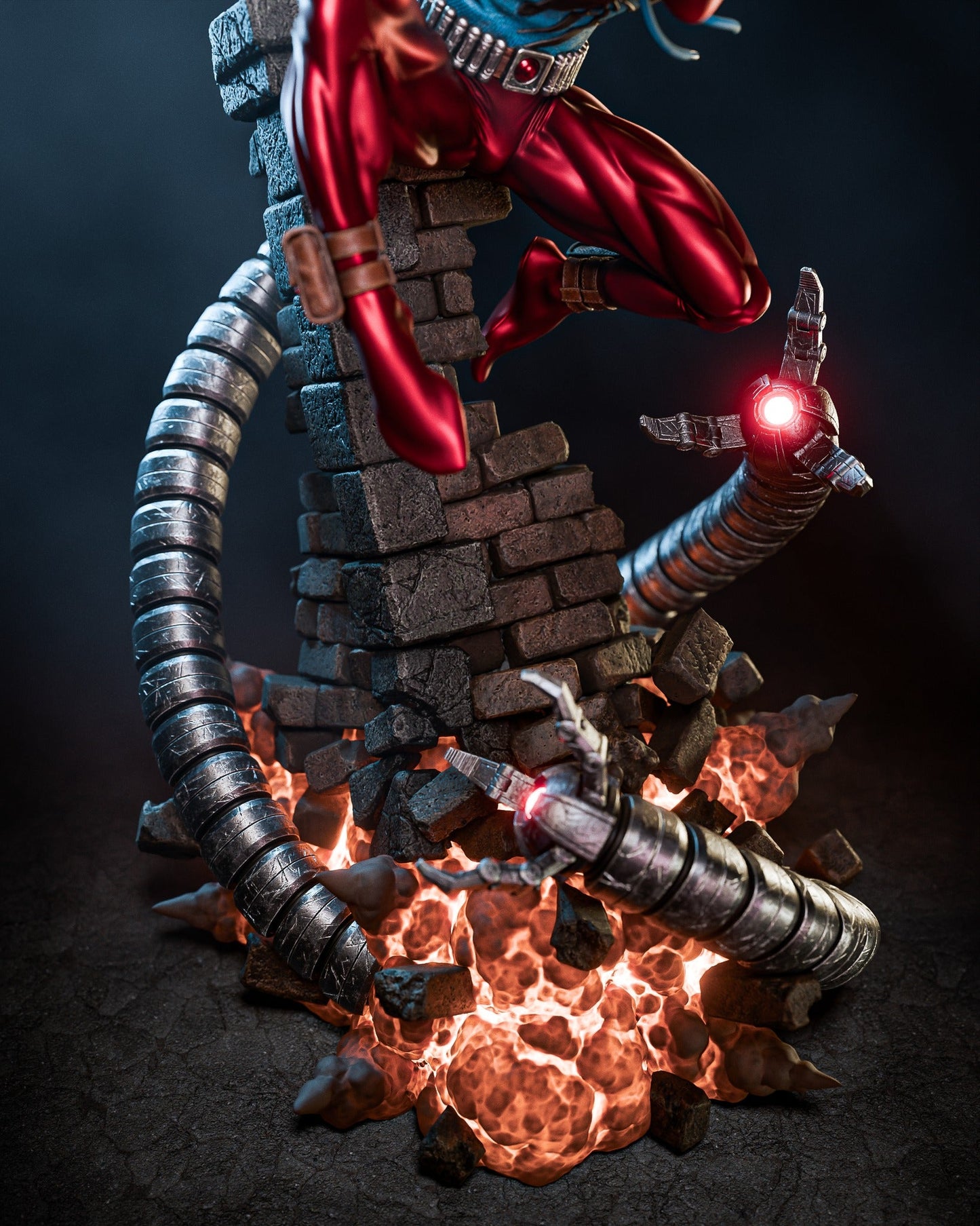 Scarlet Spider - CA 3D Studios - Dark Forge Arts