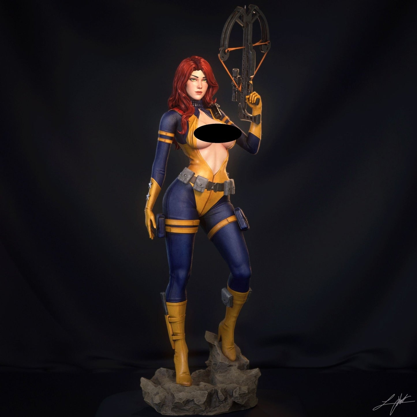Scarlett - Abe3D - Dark Forge Arts