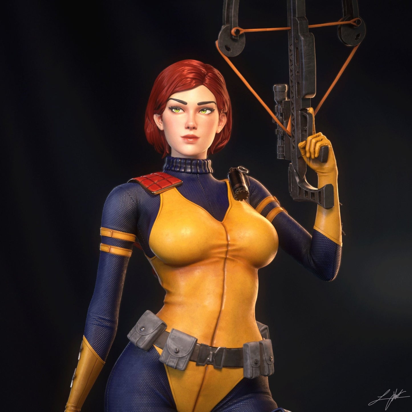 Scarlett - Abe3D - Dark Forge Arts
