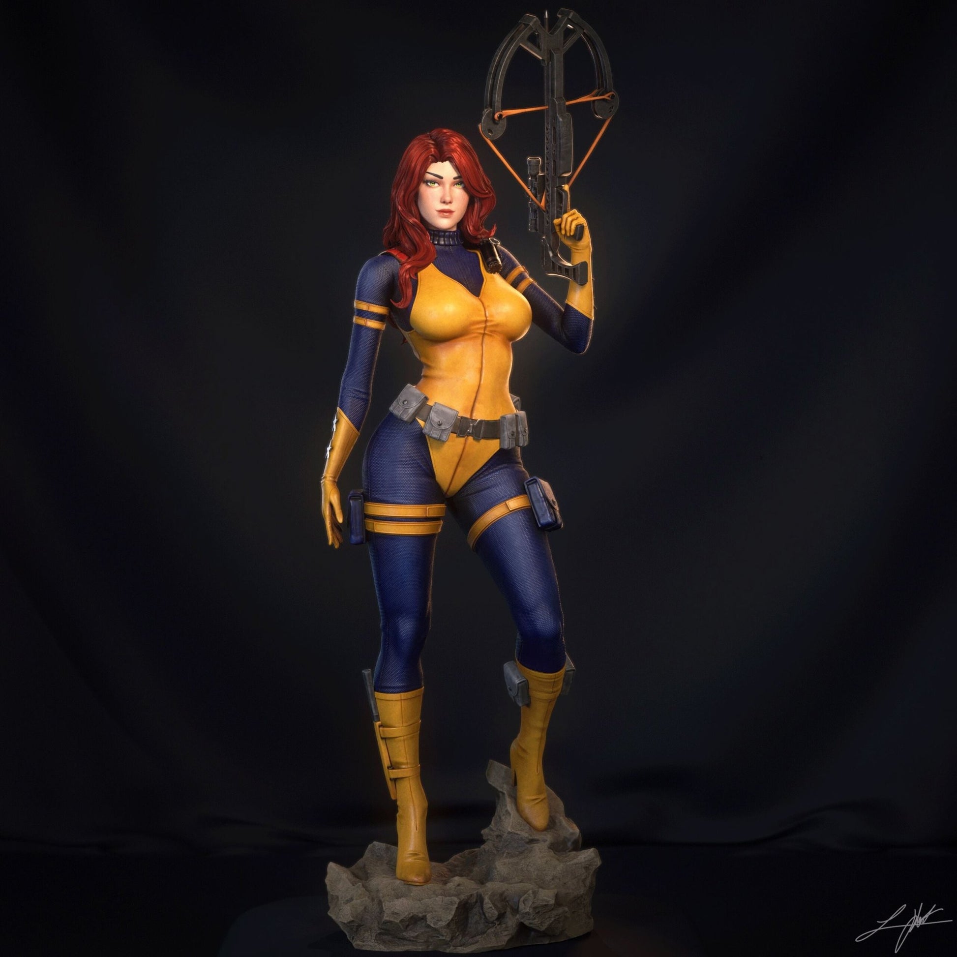 Scarlett - Abe3D - Dark Forge Arts