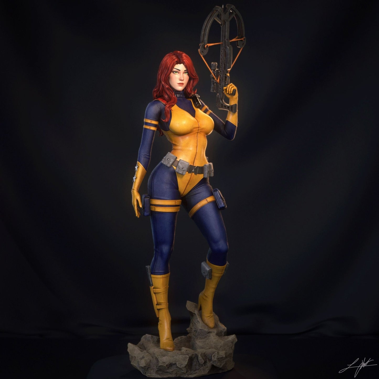 Scarlett - Abe3D - Dark Forge Arts