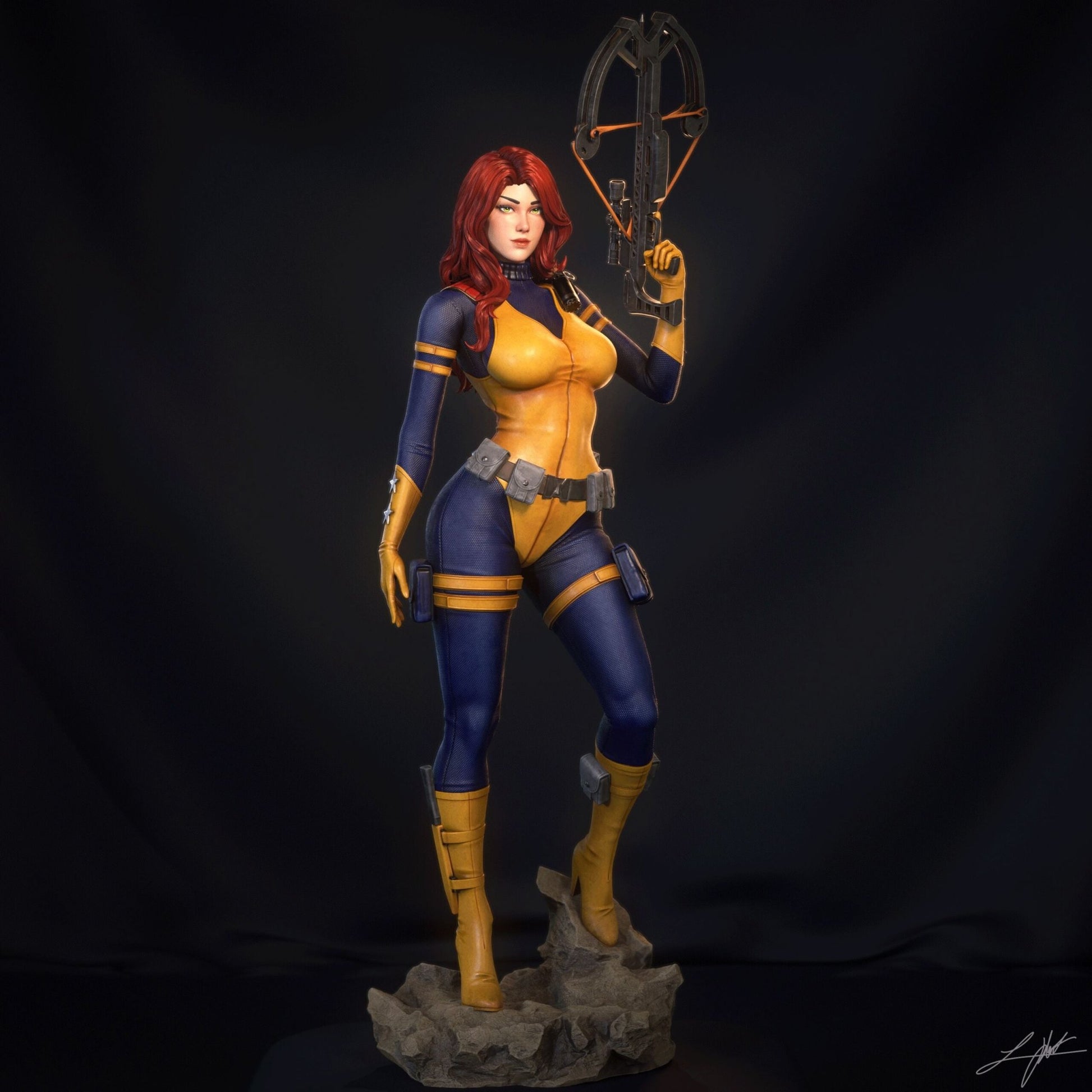Scarlett - Abe3D - Dark Forge Arts