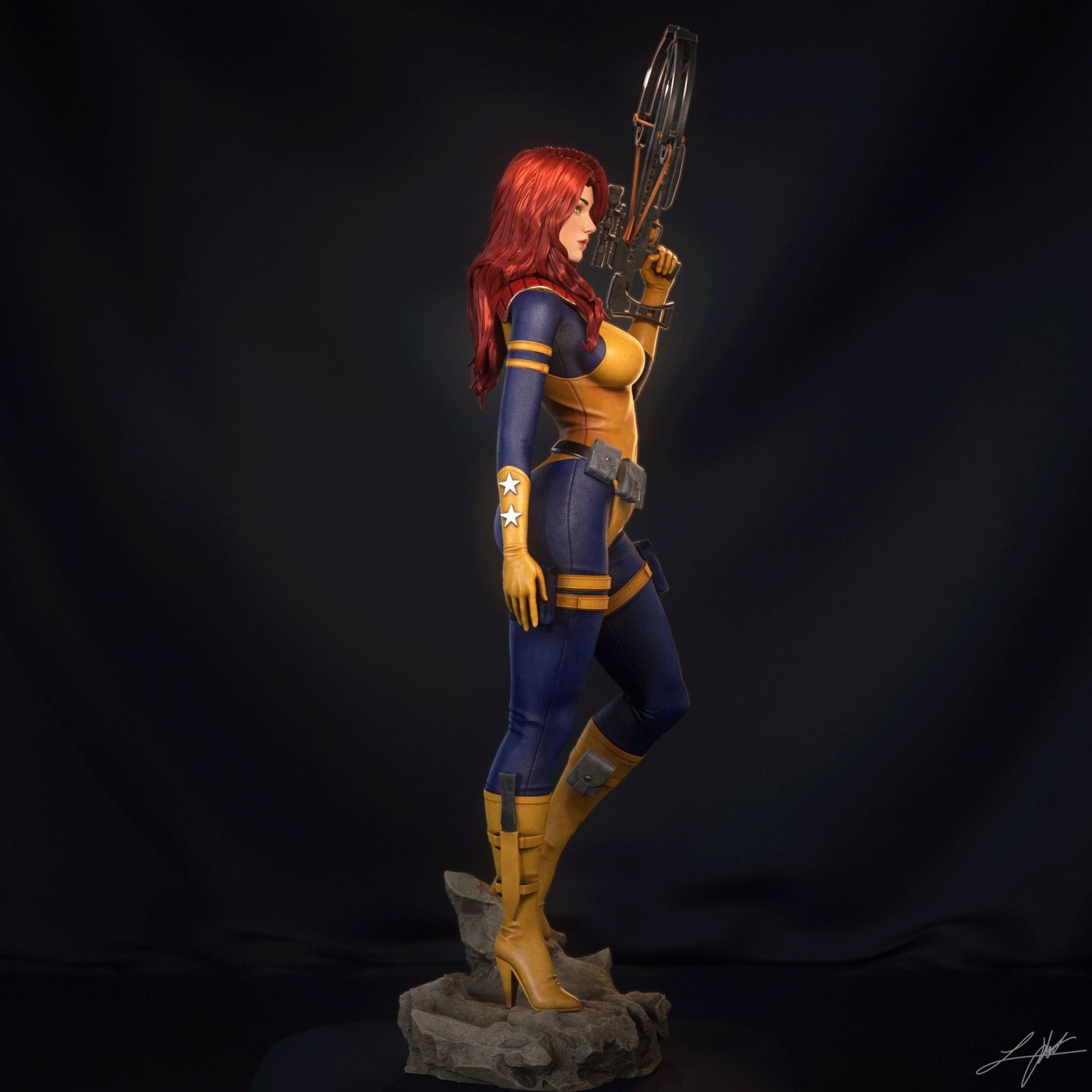 Scarlett - Abe3D - Dark Forge Arts