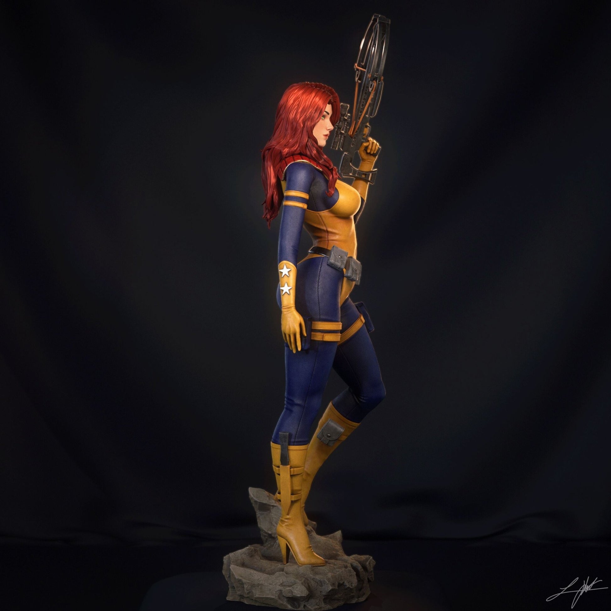 Scarlett - Abe3D - Dark Forge Arts