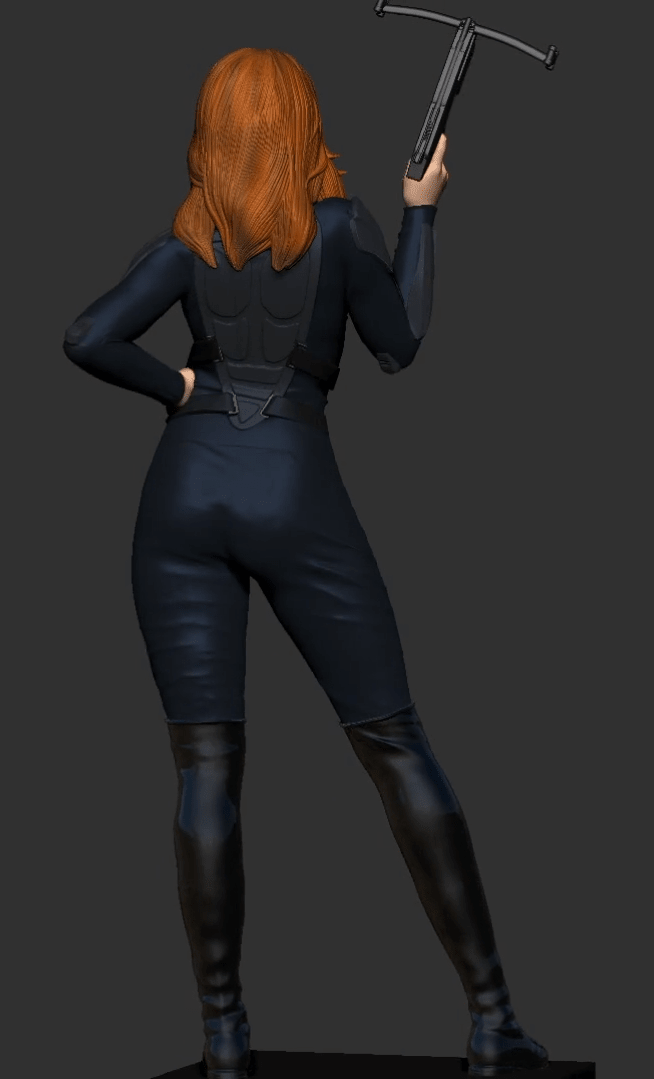 Scarlett (G.I. Joe) - Artifex3D - Dark Forge Arts