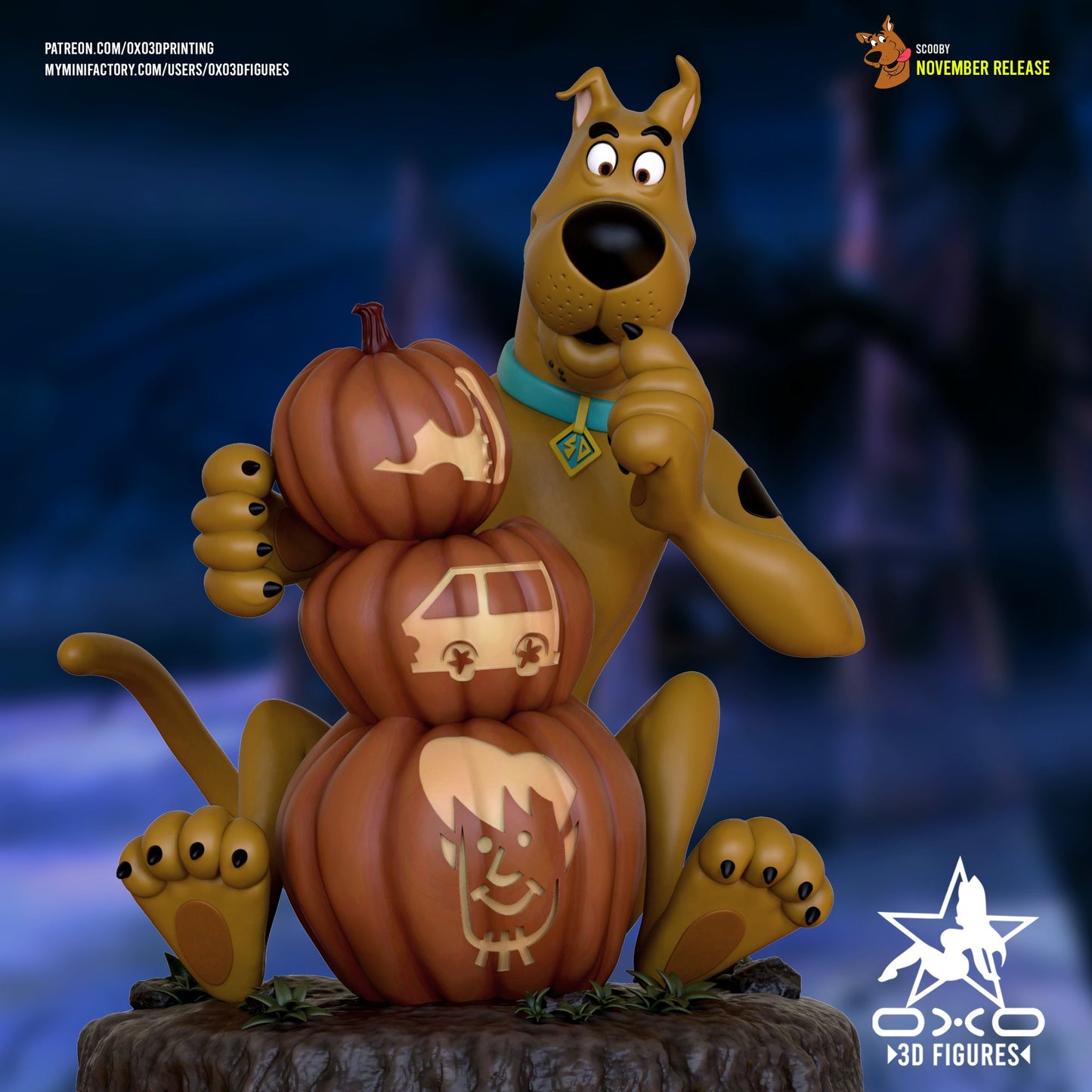 Scooby - Doo - OXO3D - Dark Forge Arts