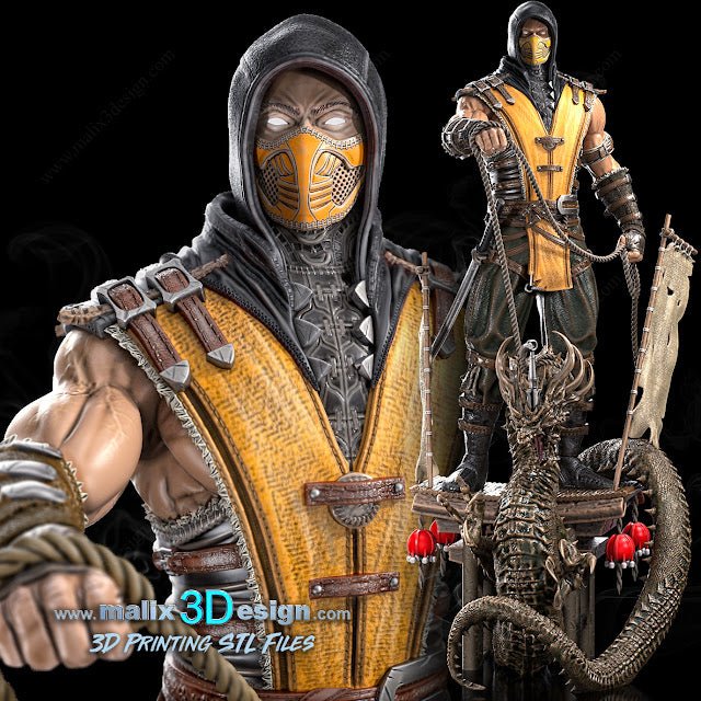 Scorpion MKX - Sanix3D - Dark Forge Arts
