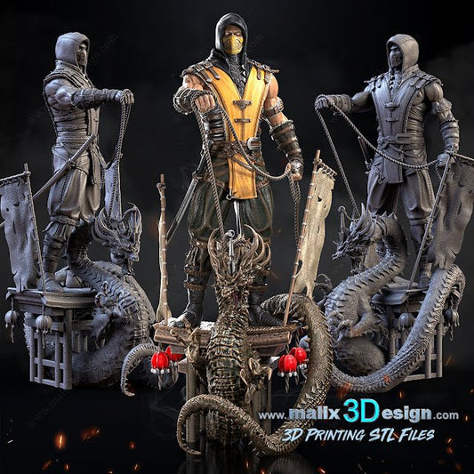 Scorpion MKX - Sanix3D - Dark Forge Arts