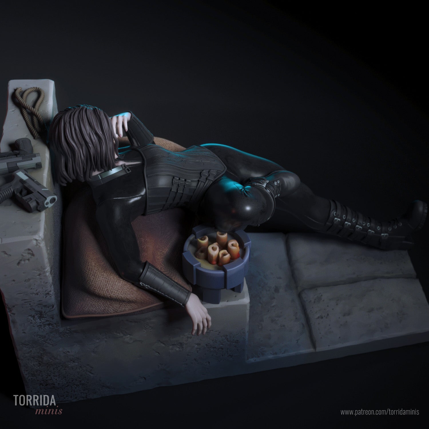 Selene - Torrida Minis - Dark Forge Arts