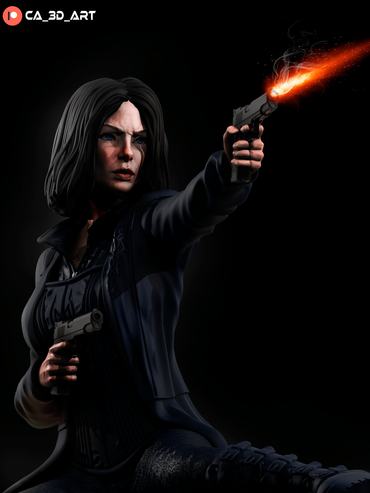 Selene Underworld - CA 3D Studios - Dark Forge Arts