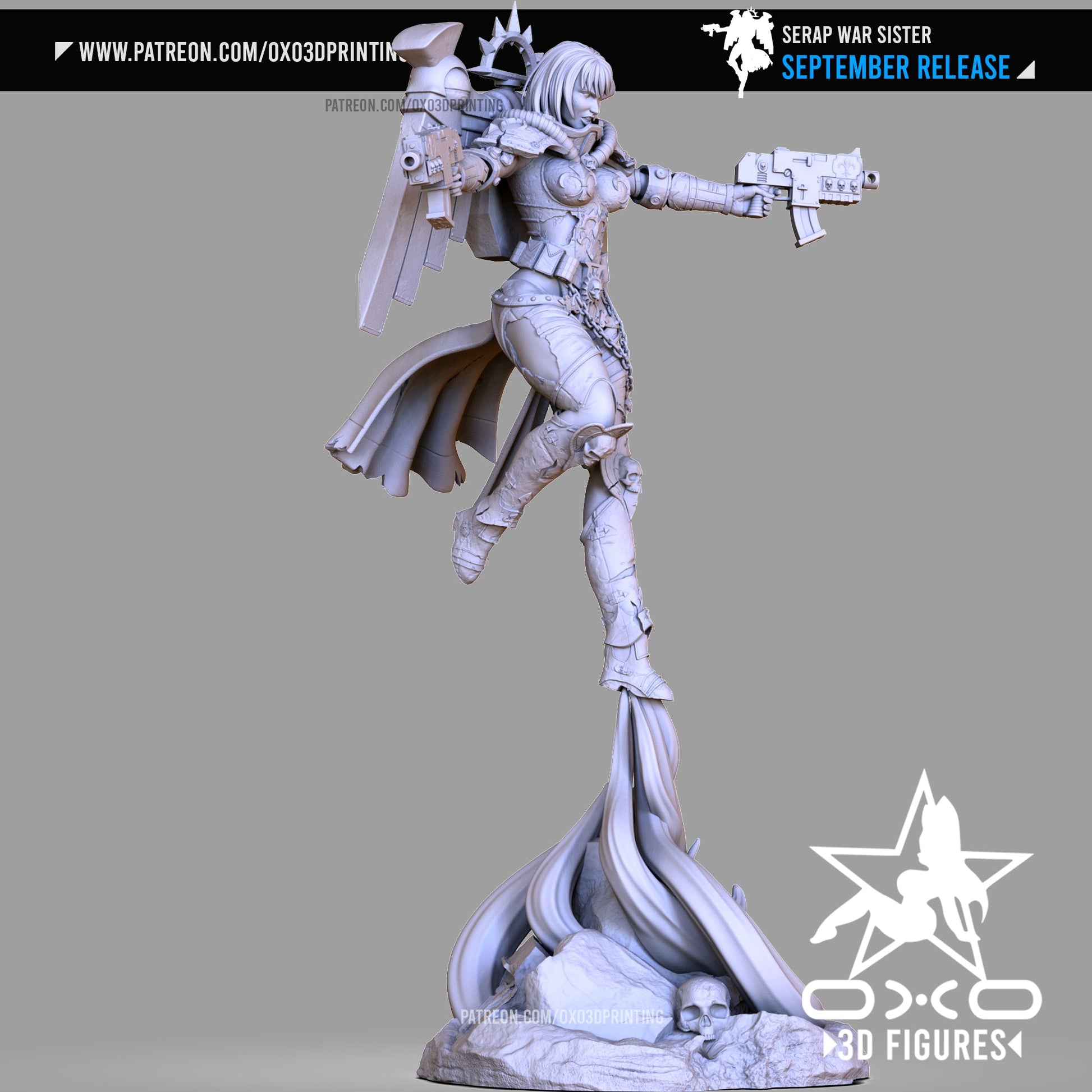 Serap War Sister - OXO3D - Dark Forge Arts