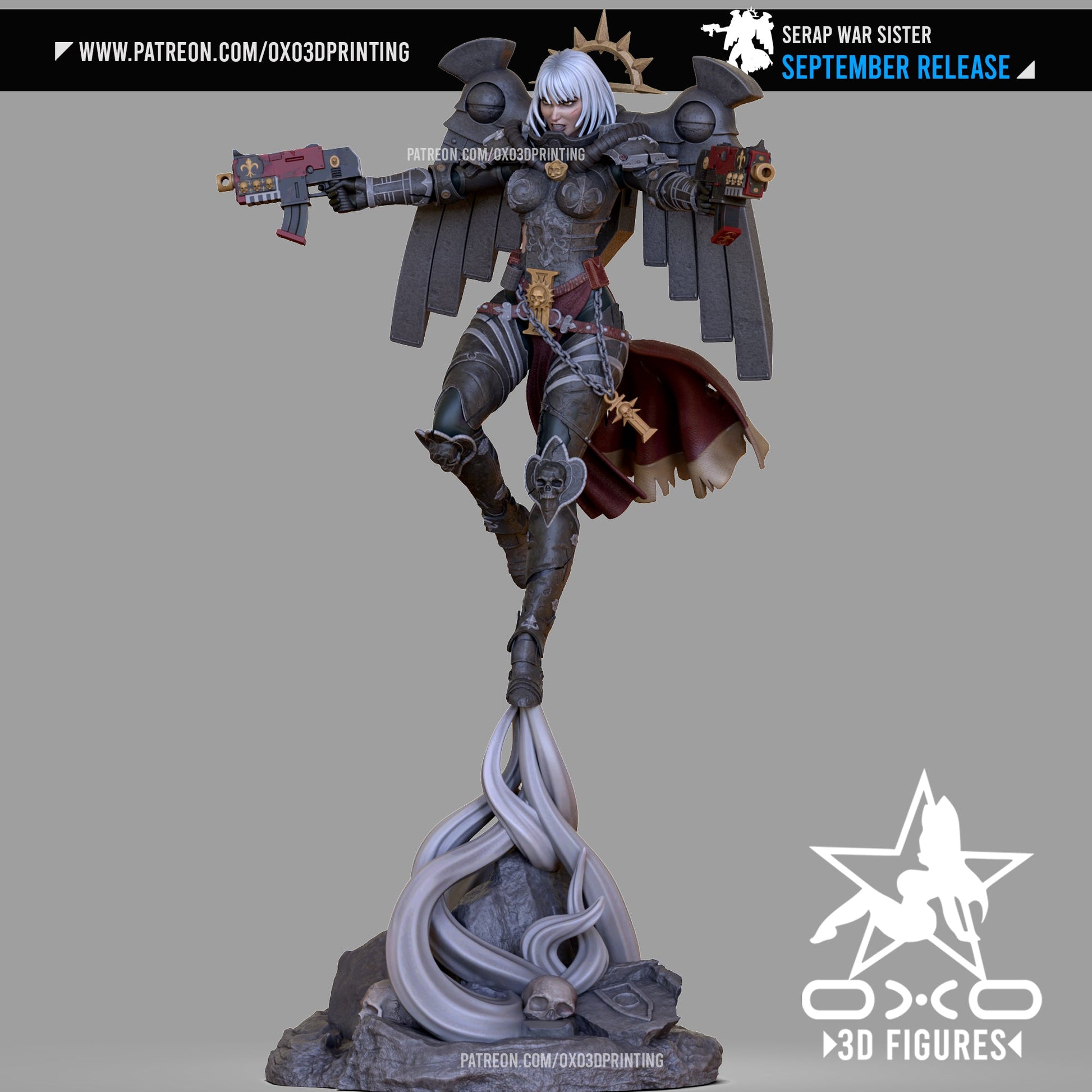 Serap War Sister - OXO3D - Dark Forge Arts