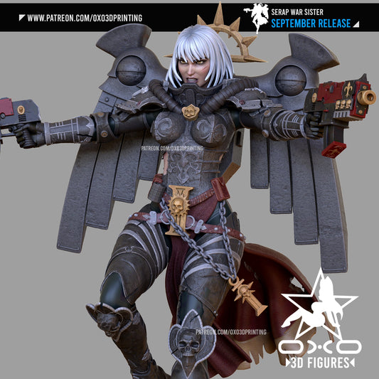 Serap War Sister - OXO3D - Dark Forge Arts