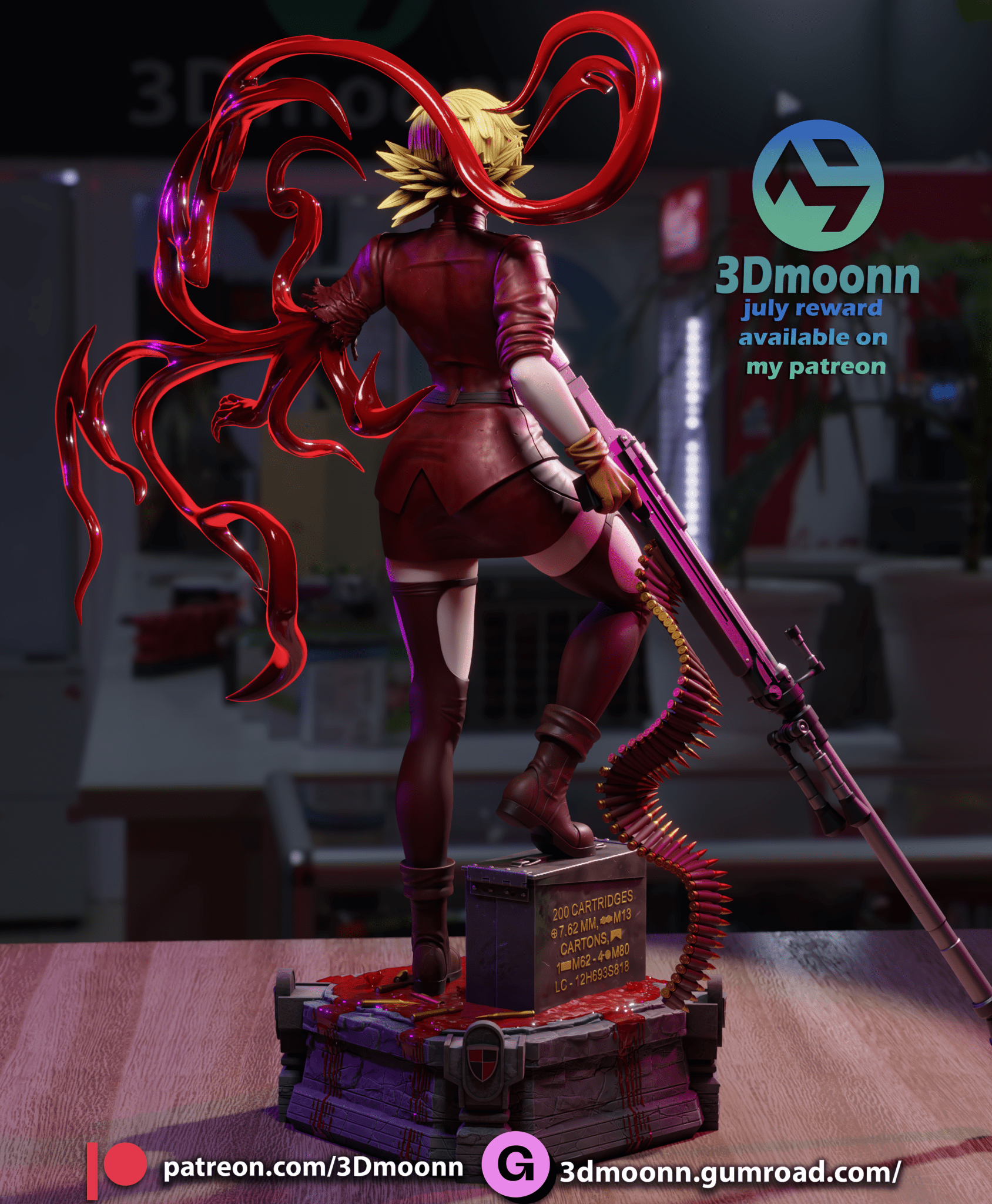 Seras Victoria - 3DMoonn - Dark Forge Arts