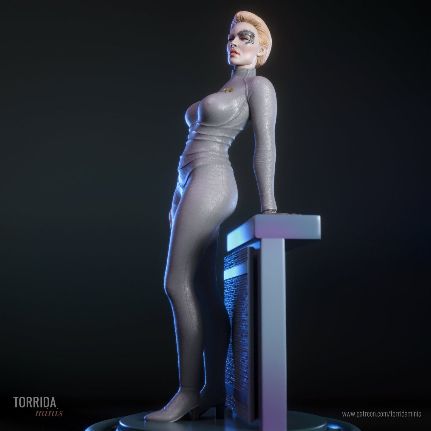 Seven of Nine - Torrida Minis - Dark Forge Arts