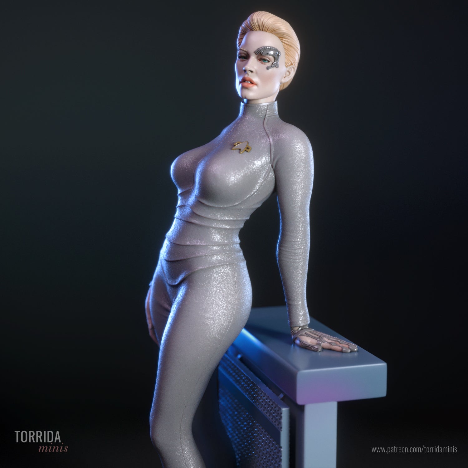 Seven of Nine - Torrida Minis - Dark Forge Arts