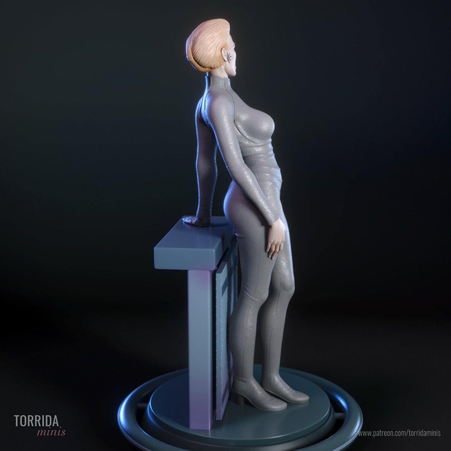 Seven of Nine - Torrida Minis - Dark Forge Arts