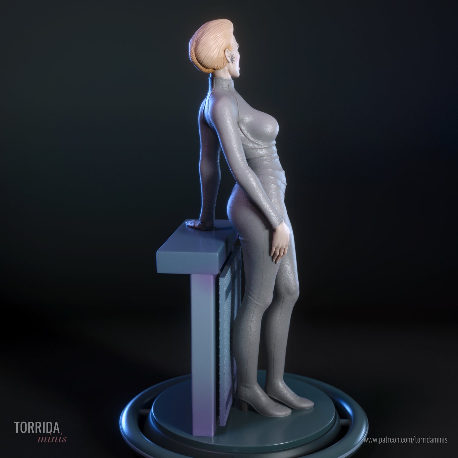 Seven of Nine - Torrida Minis - Dark Forge Arts
