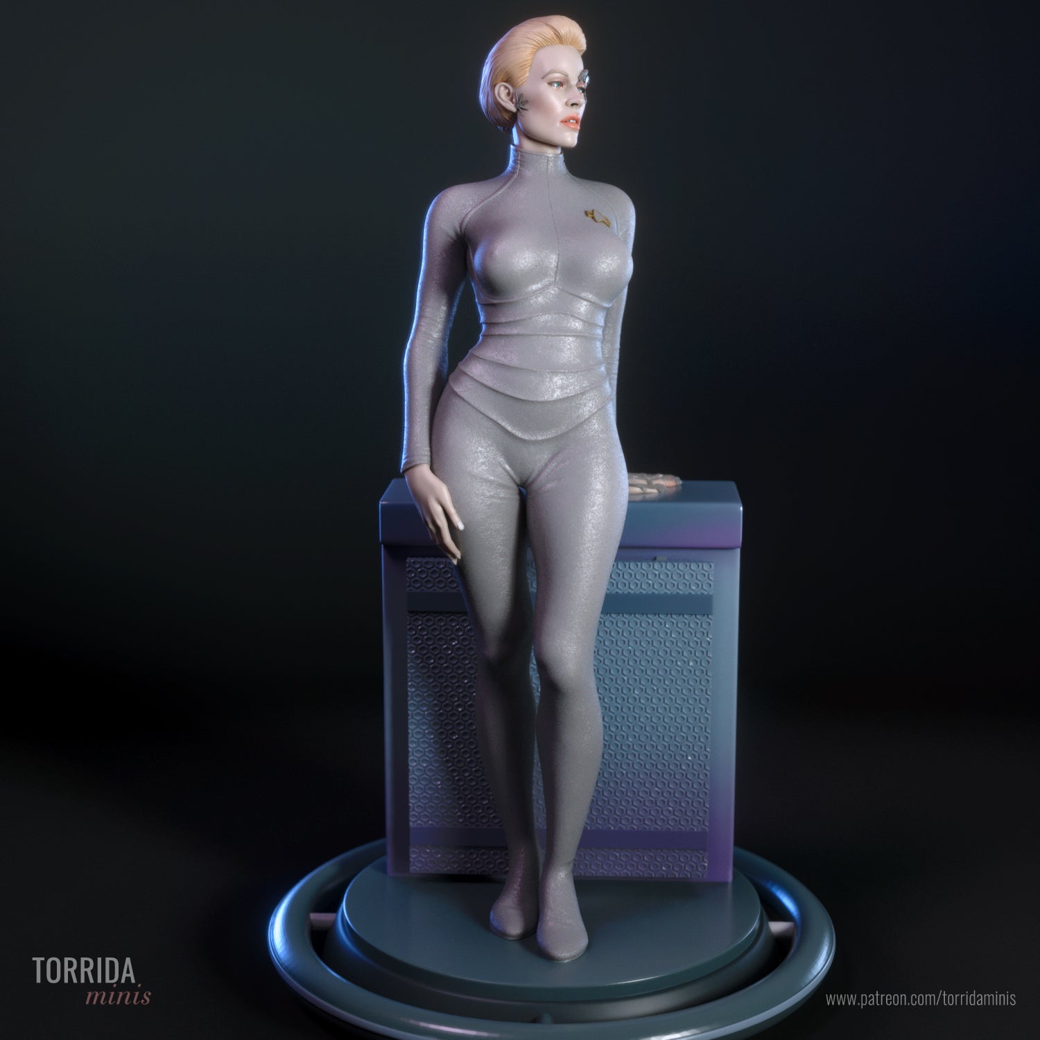 Seven of Nine - Torrida Minis - Dark Forge Arts