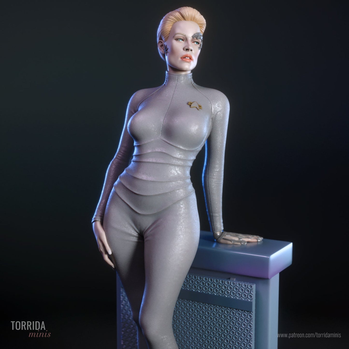 Seven of Nine - Torrida Minis - Dark Forge Arts