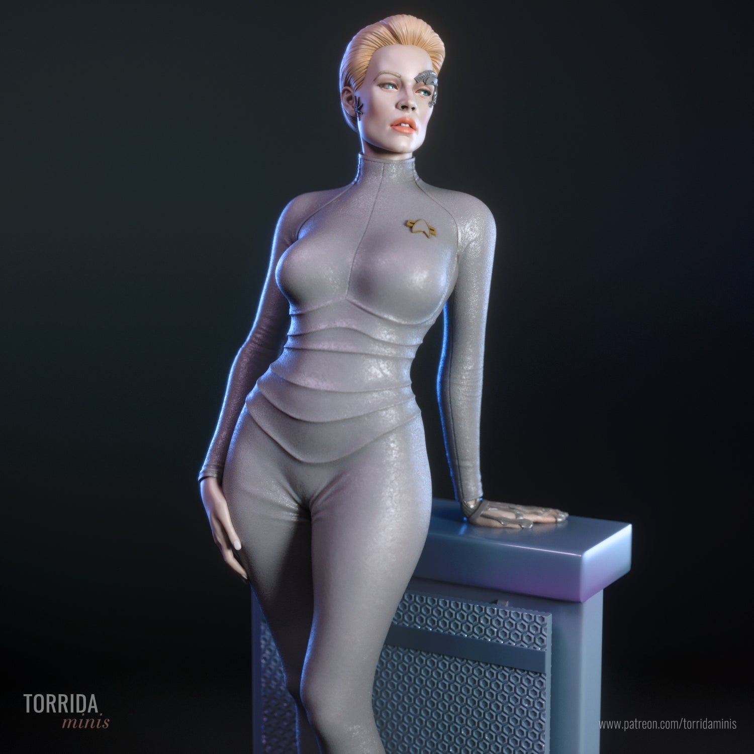 Seven of Nine - Torrida Minis - Dark Forge Arts